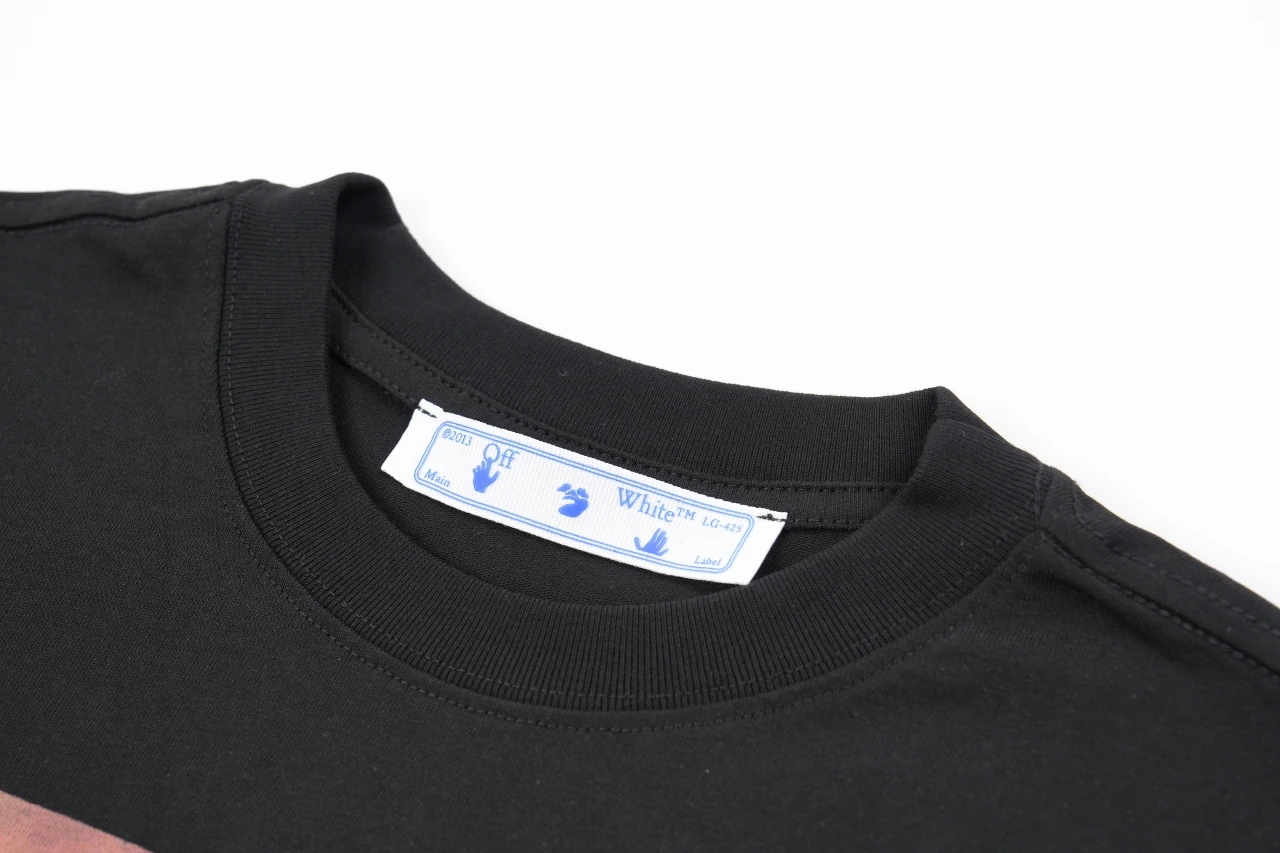Off-White Black Blurred Painting Arrow T-Shirt product photo from LabelPicks