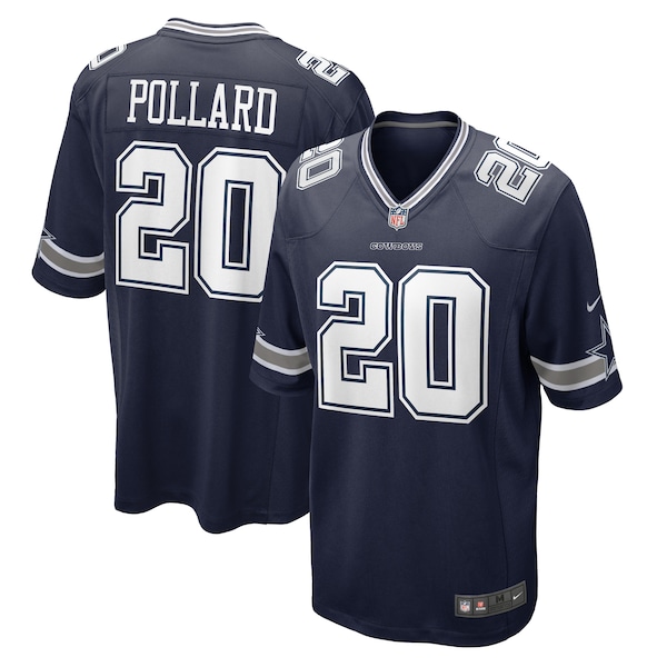 Tony Pollard Dallas Cowboys Nike Game Player Jersey - Navy/White