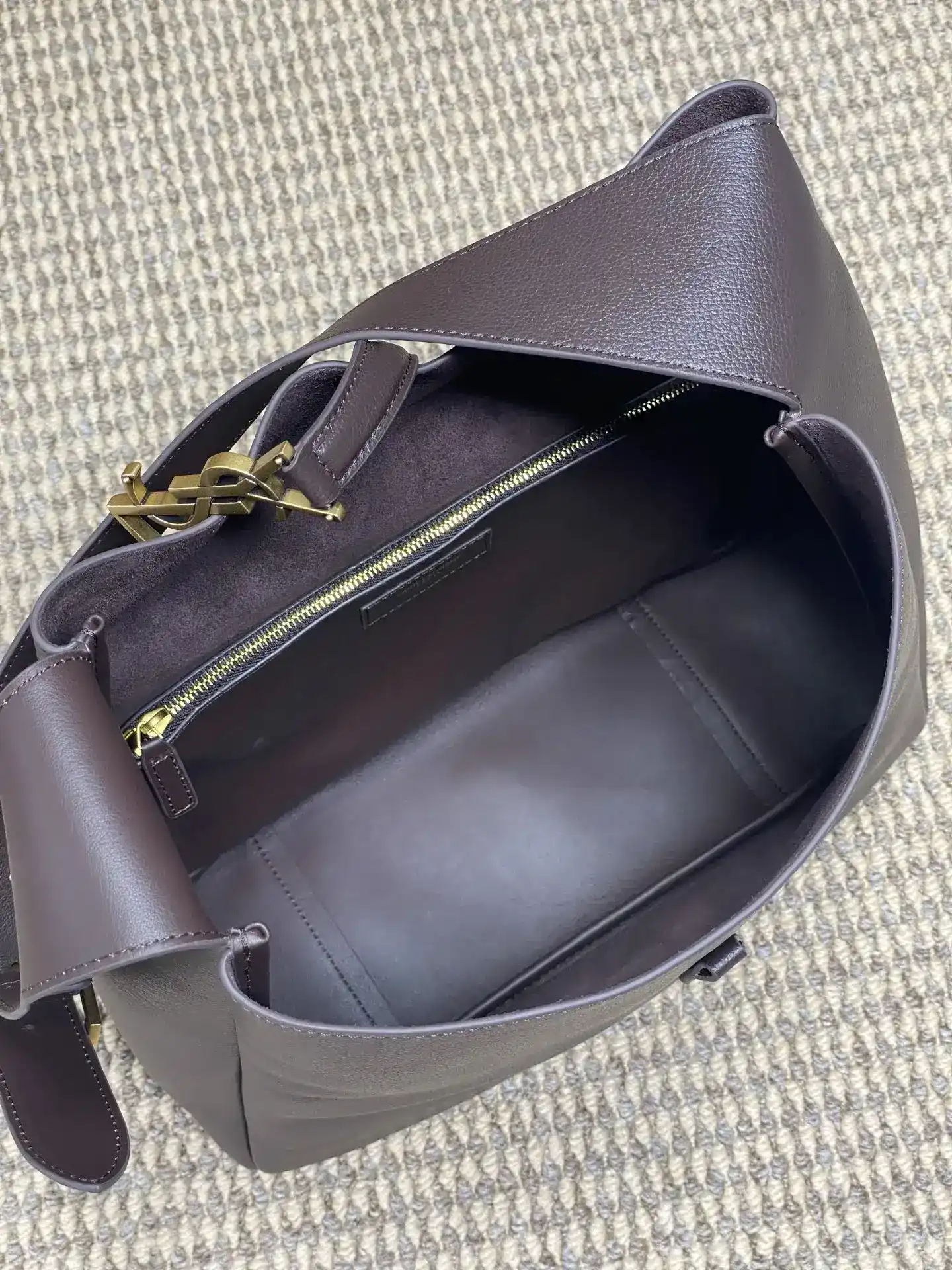 Saint Laurent Brown Hobo Bag product photo from LabelPicks
