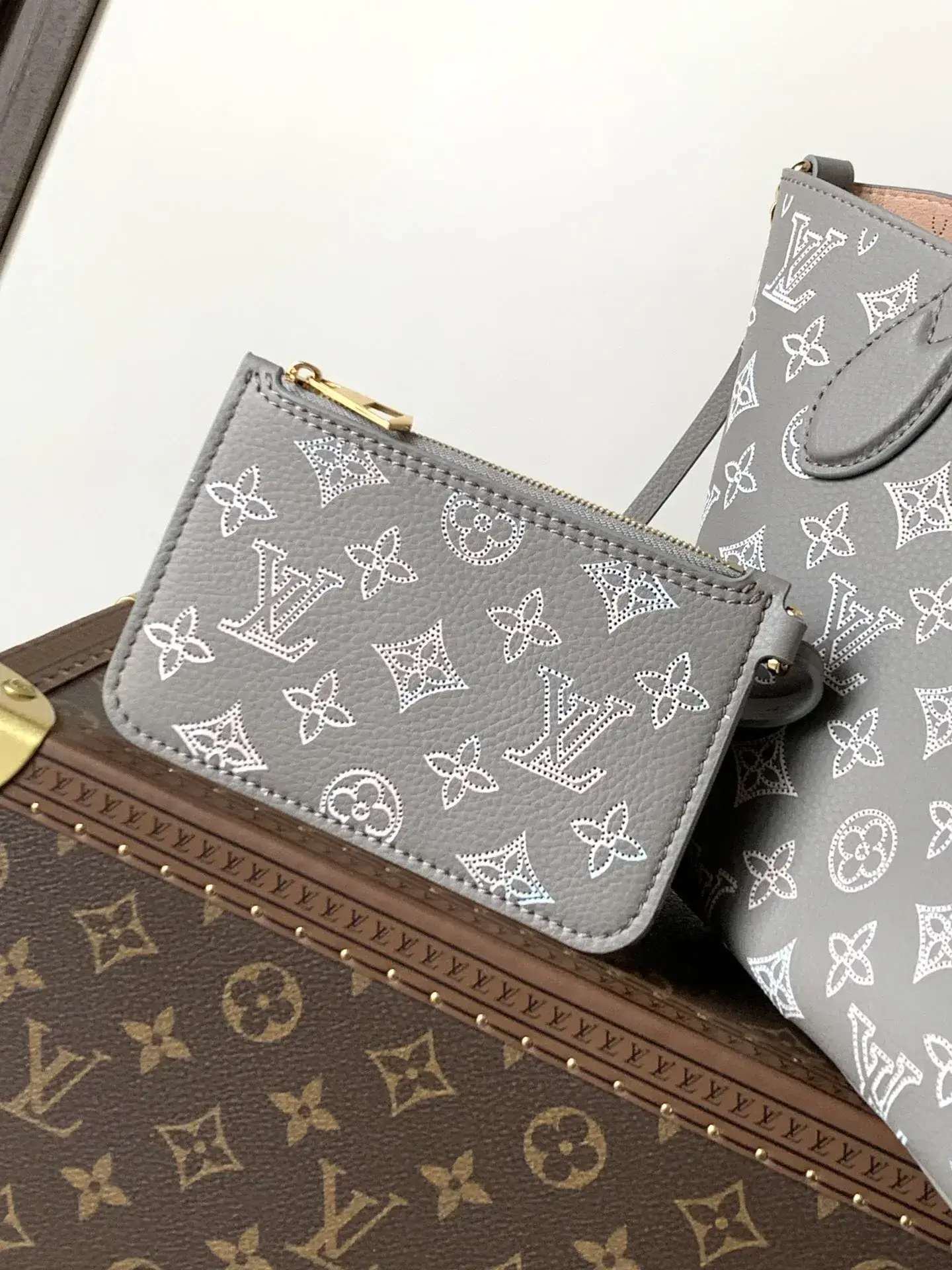 Louis Vuitton Navy Calfskin Tote Bag product photo from LabelPicks