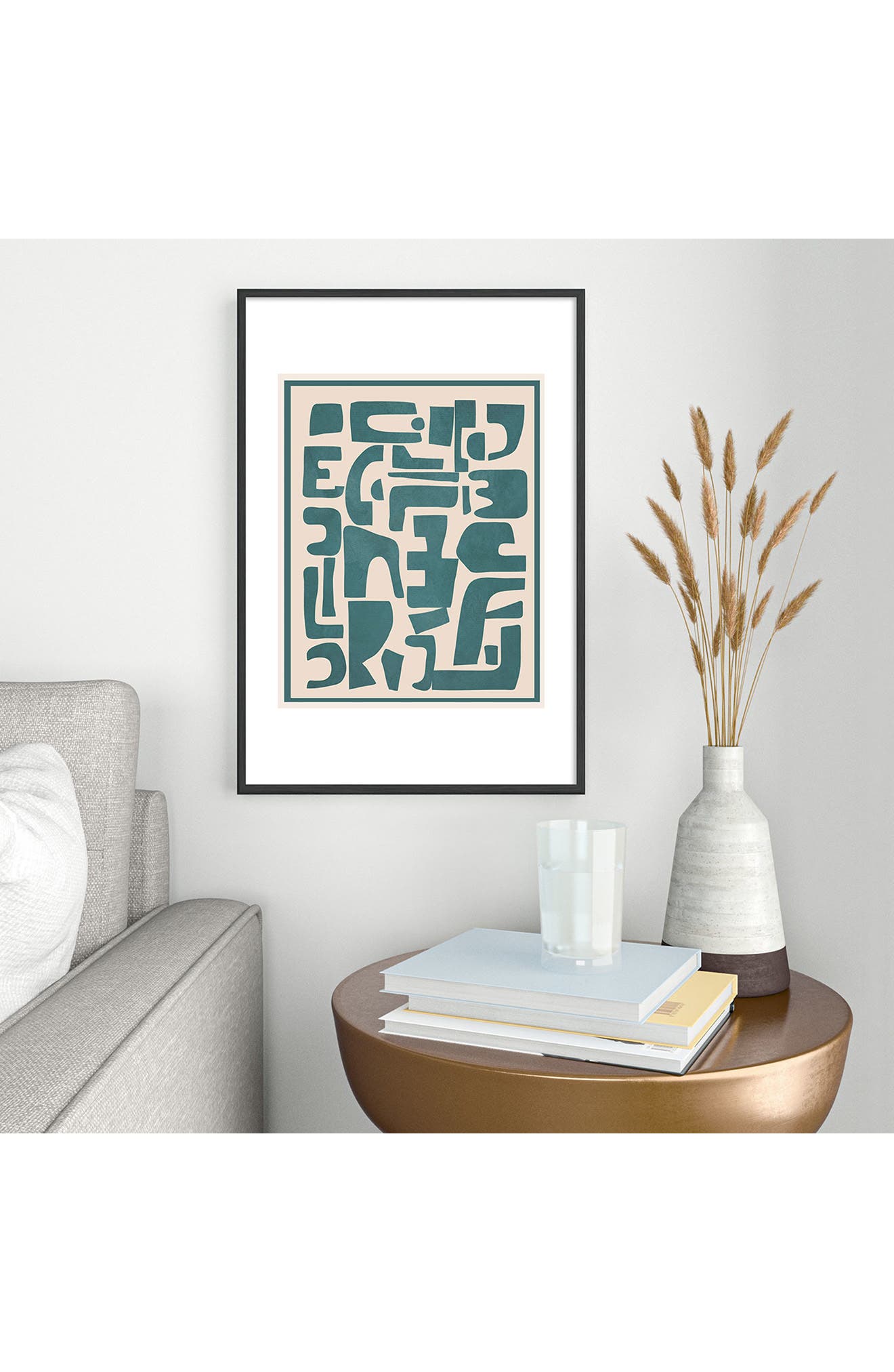 Deny Designs Contemporary Framed Wall Art