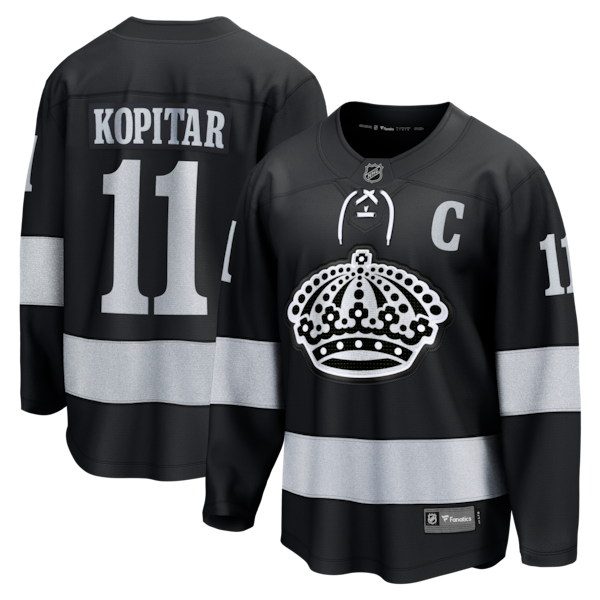 Anze Kopitar Los Angeles Kings  Alternate Breakaway Jersey - Black