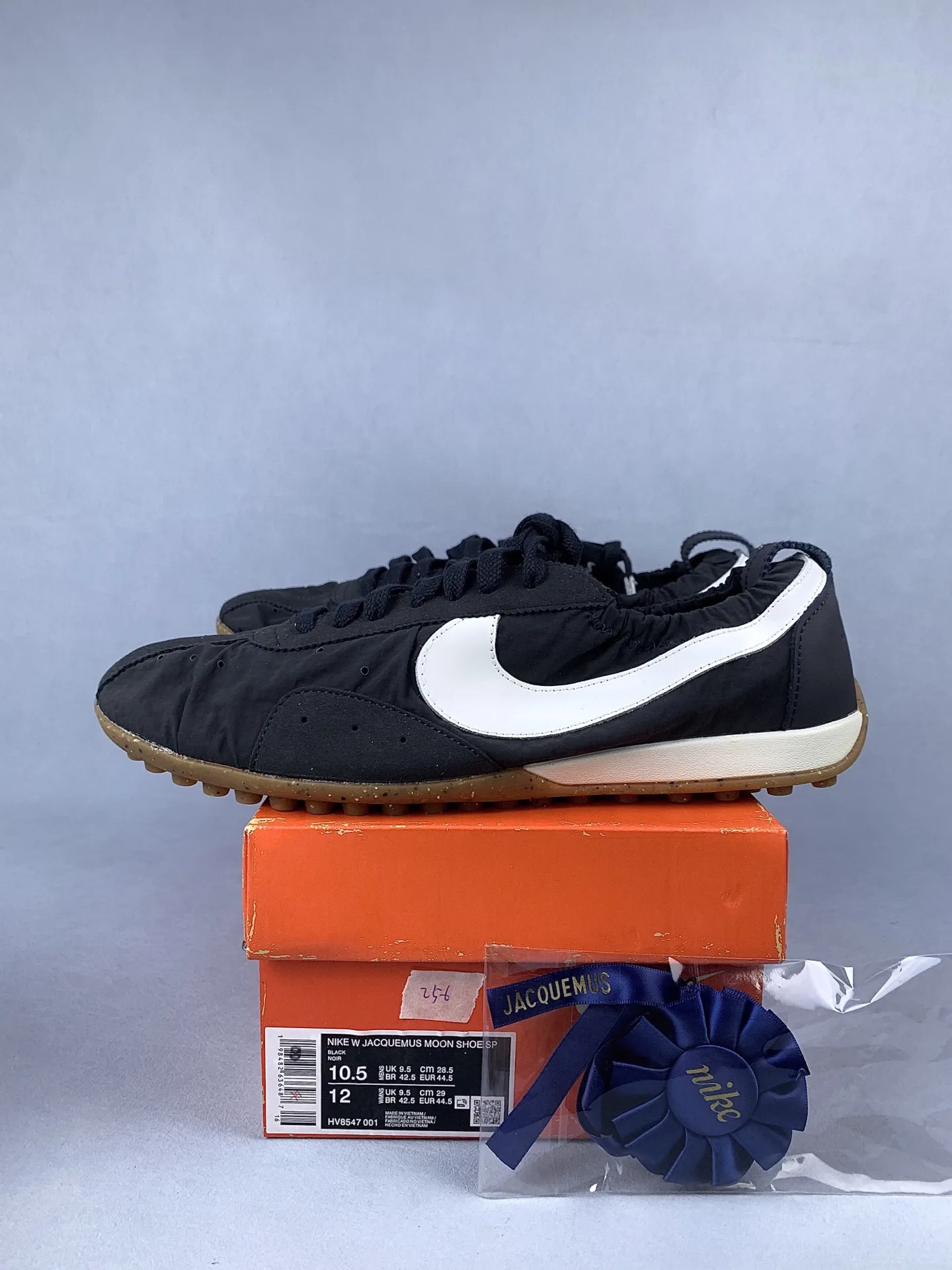 Nike Moon Shoe x Jacquemus 'Off Noir and Gum Light Brown' Shoes product photo from LabelPicks