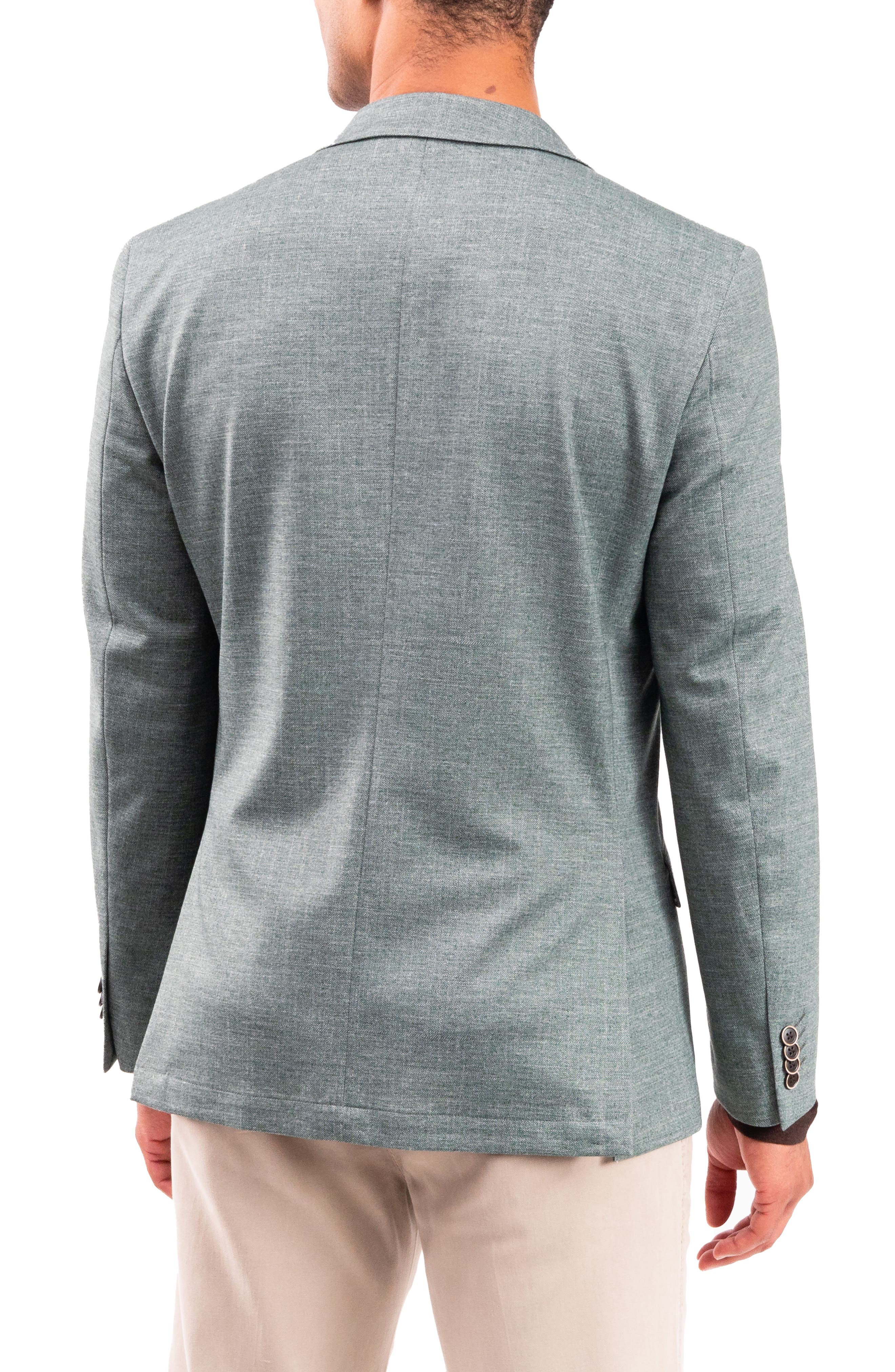 SAVILE ROW CO Solid Knit Sport Coat