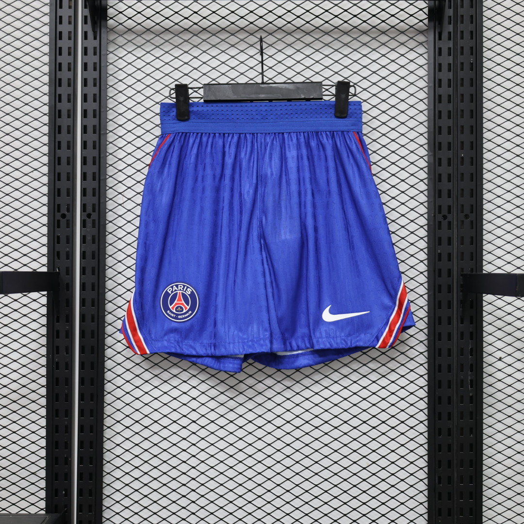 PSG Home Soccer Shorts Player Version 26/27 1:1 Thai Quality