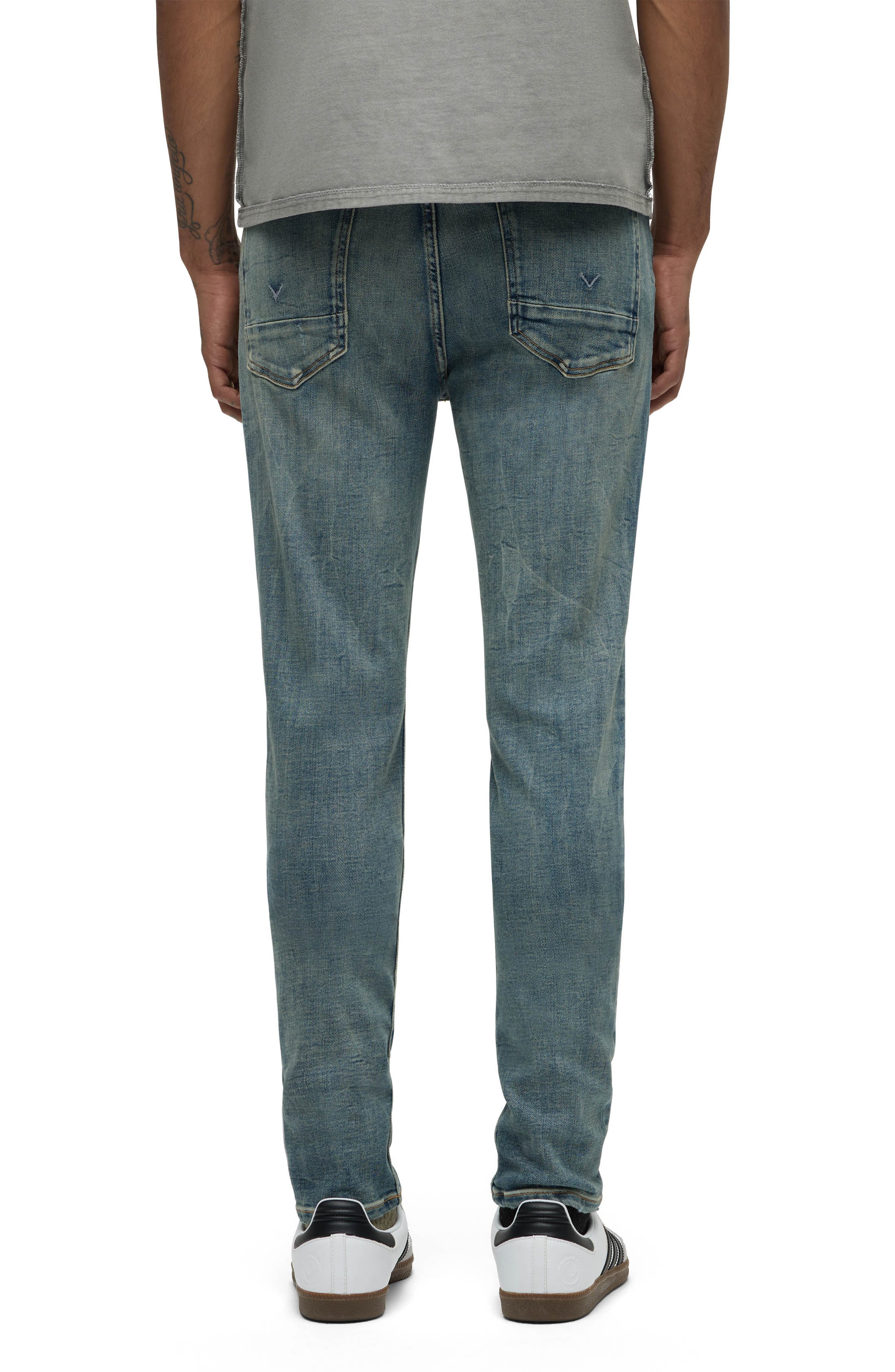 Hudson Jeans Zack Distressed Skinny Jeans