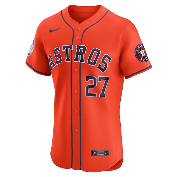 Jose Altuve Houston Astros Nike Alternate Elite Player Jersey - Orange