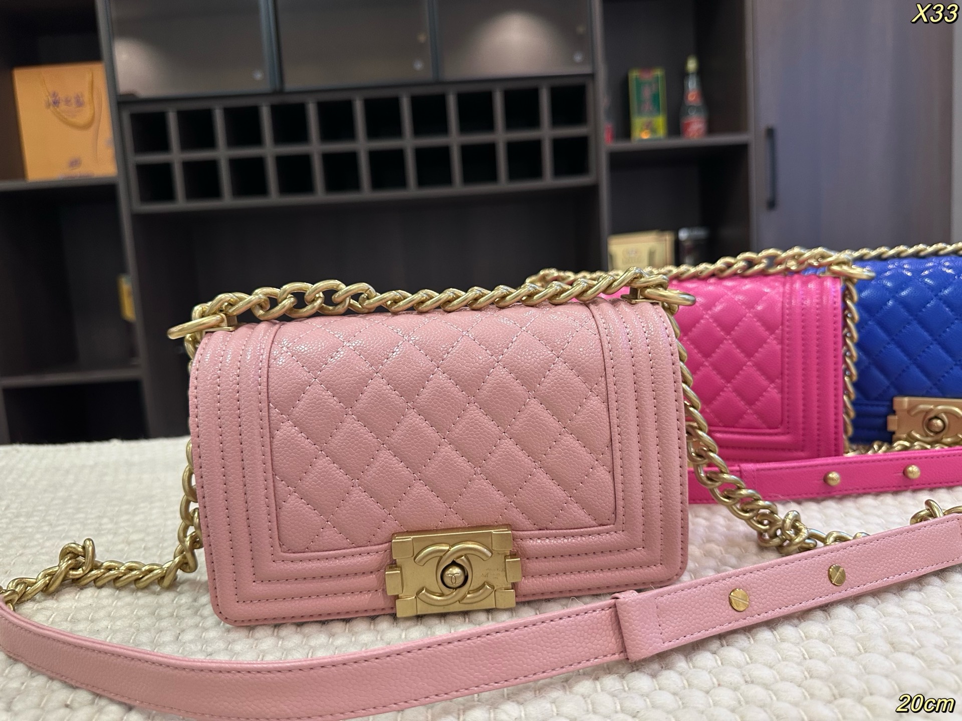 CHANEL single shoulder crossbody bag