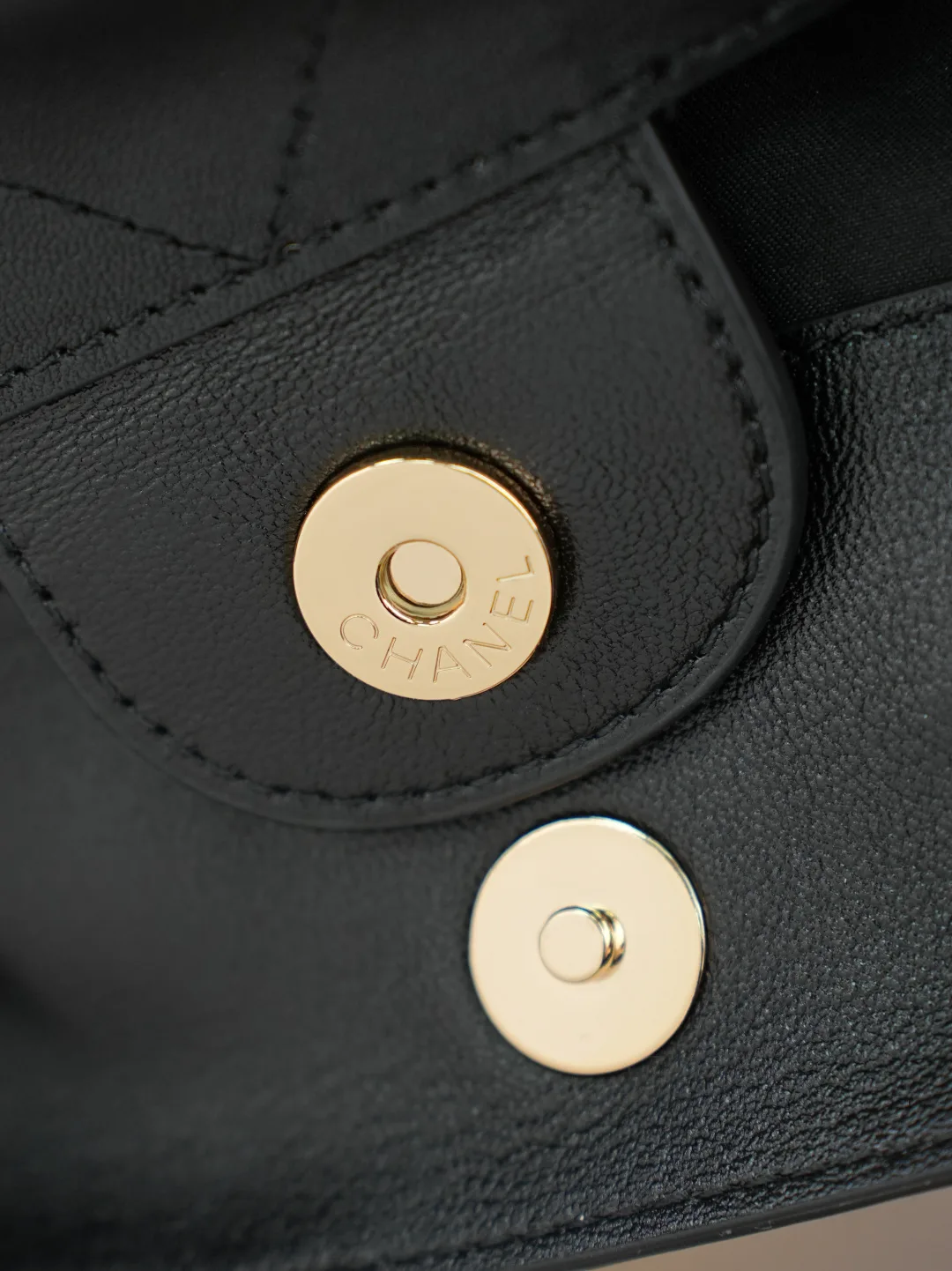 Chanel Black Gabrielle Quilted Leather Hobo Bag product photo from LabelPicks