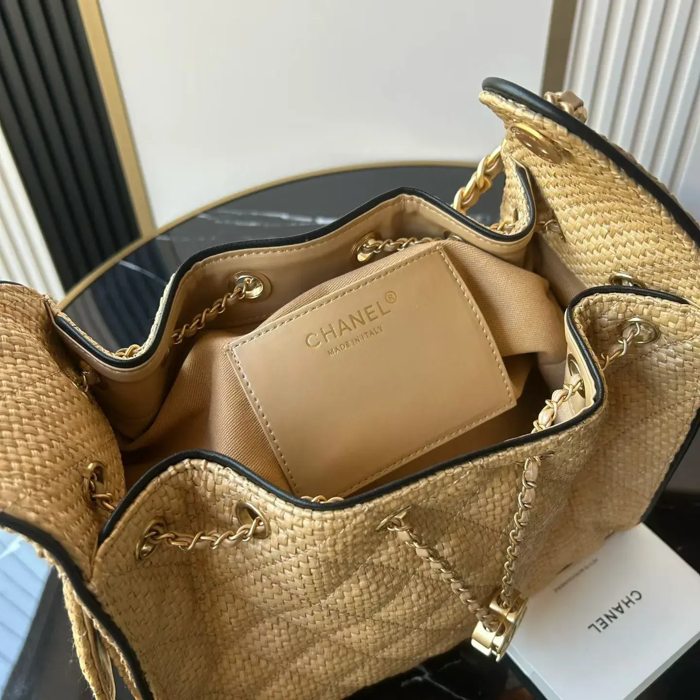 Chanel Woven Leather Hobo Bag product photo from LabelPicks