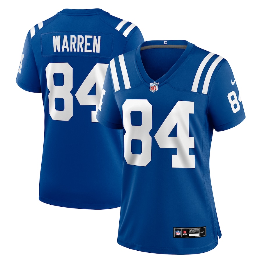 Tyler Warren Indianapolis Colts Nike Women's Game Jersey - Royal
