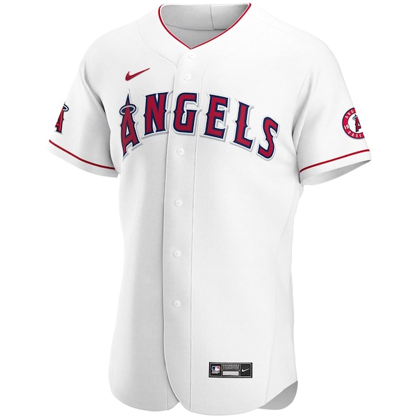 Los Angeles Angels Nike Home Authentic Team Jersey - White