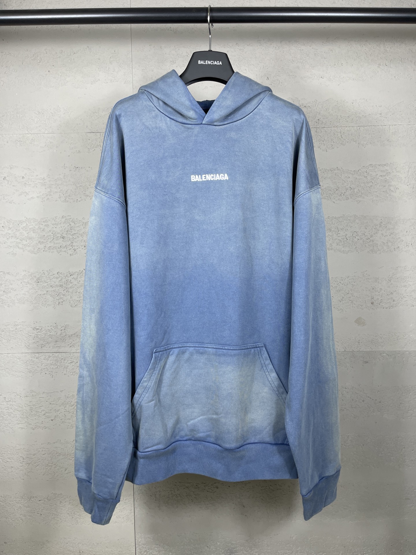 Batik Craft Print Washed Long Sleeve Hoodies