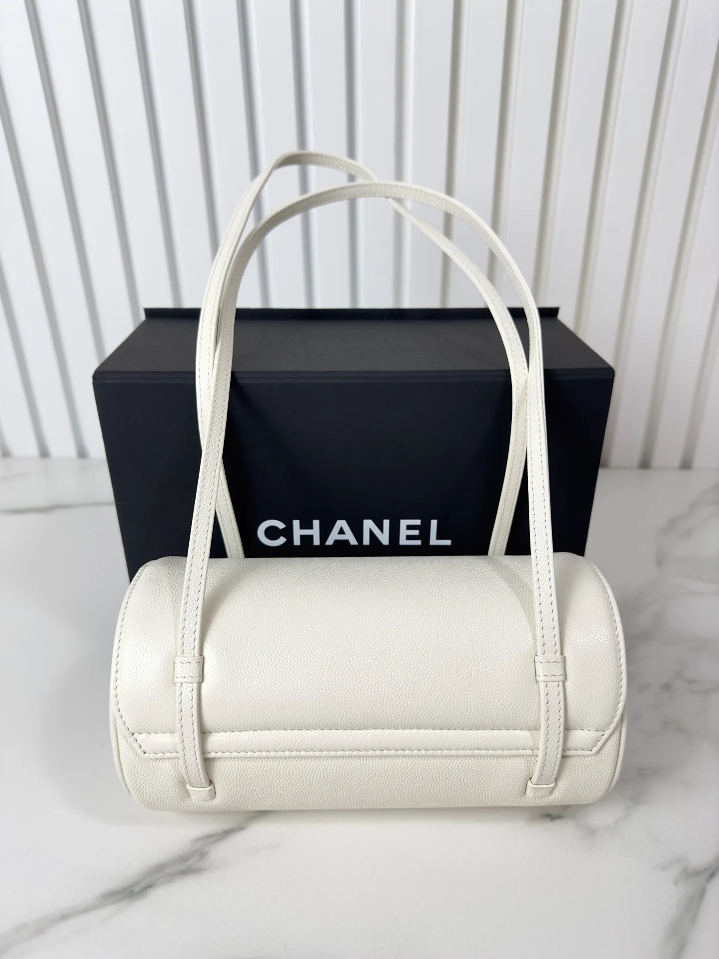 Chanel White Top Handle Bag product photo from LabelPicks