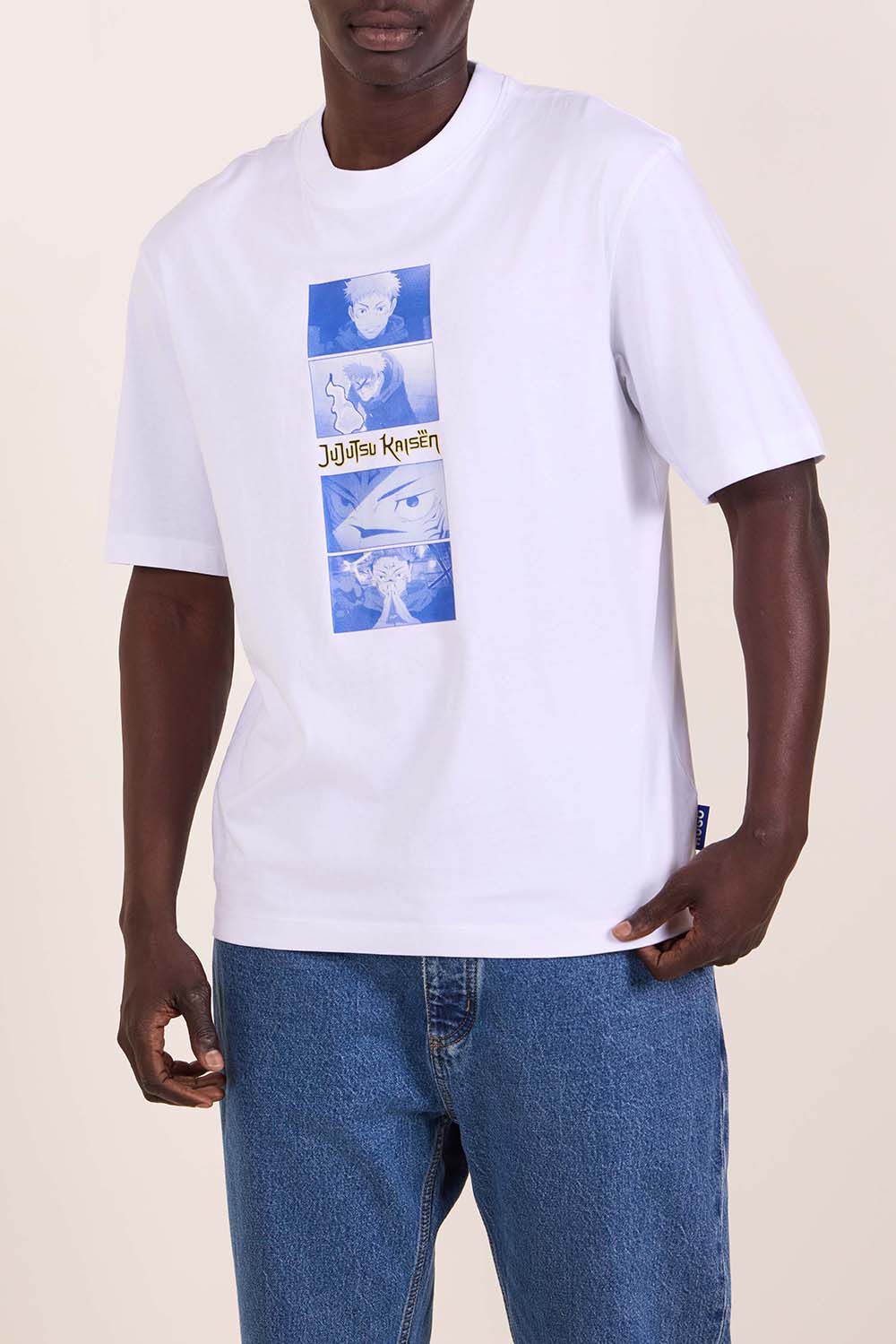 HUGO BOSS BLUE חולצת טי הוגו X ג'וג'וטסו קאיסן