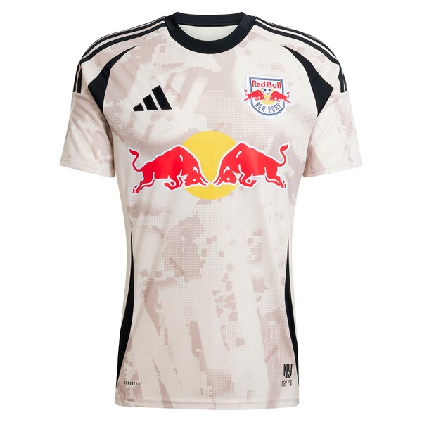 Emil Forsberg New York Red Bulls adidas 2025 Stone Kit Replica Player Jersey - Tan