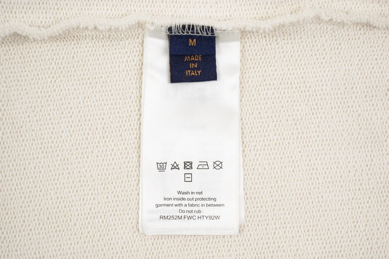 Louis Vuitton Off White Blue Print Hoodie product photo from LabelPicks