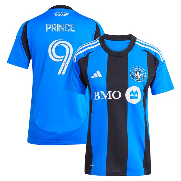 Prince Owusu CF Montreal adidas Women's 2025 Montréal Original Replica Player Jersey - Blue