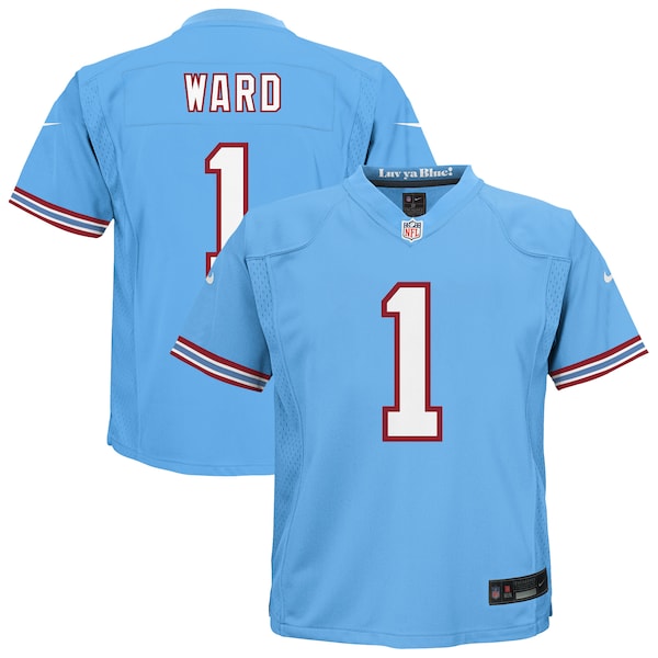 Cameron Ward Tennessee Titans Nike Toddler Alternate 2 Game Jersey - Light Blue