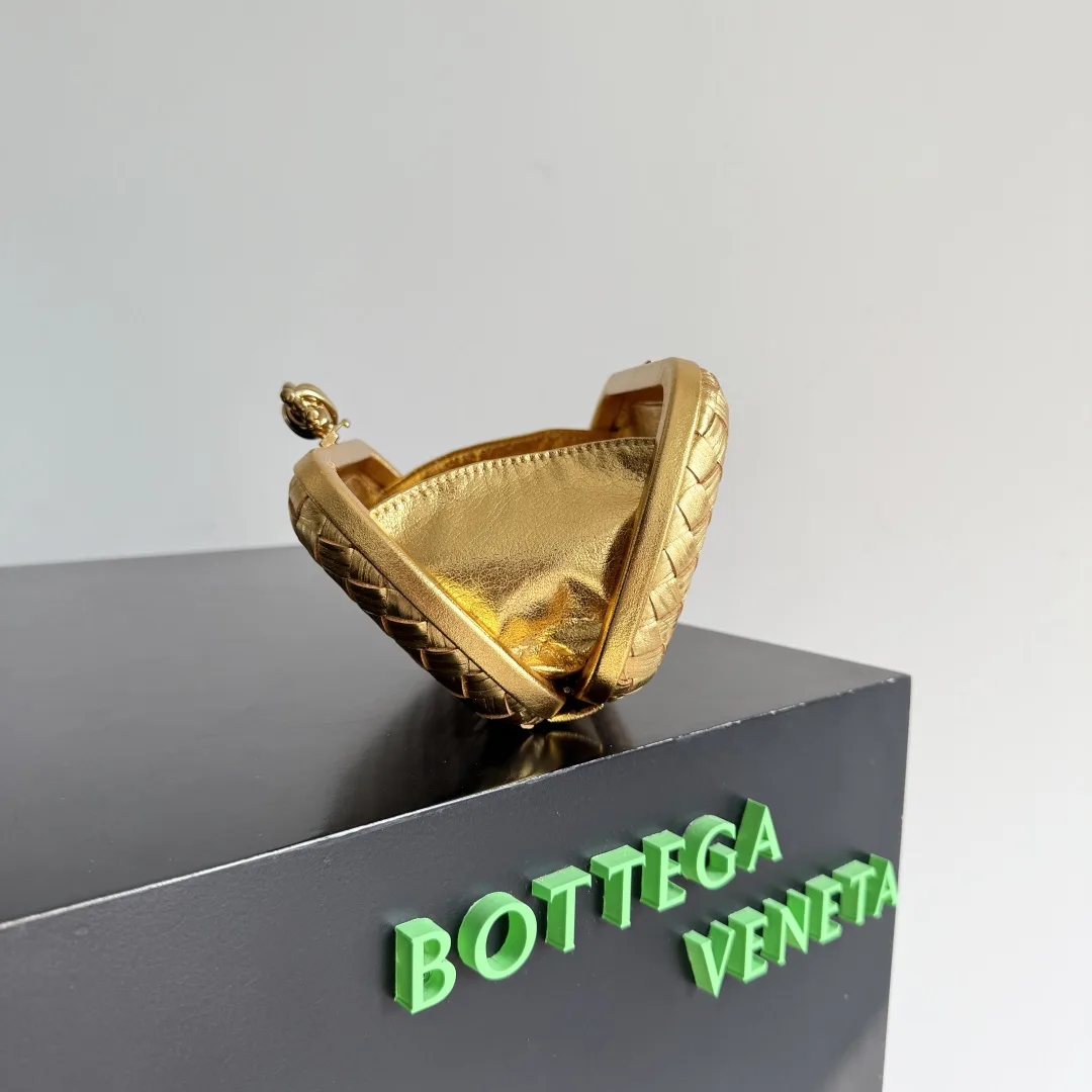 Bottega Veneta Intrecciato Woven Leather Evening Bag product photo from LabelPicks