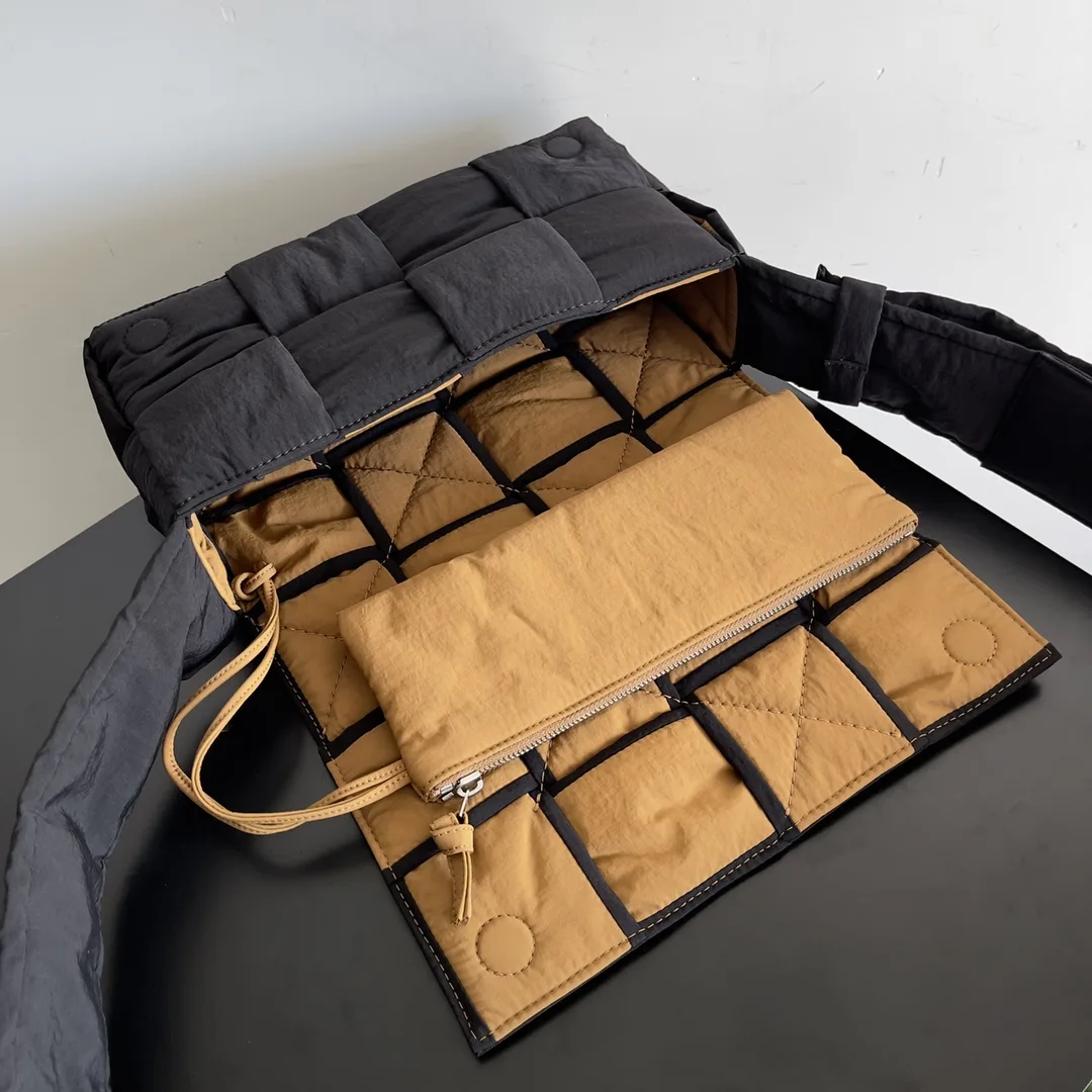 Bottega Veneta Cassette Brown Nylon Belt Bag product photo from LabelPicks