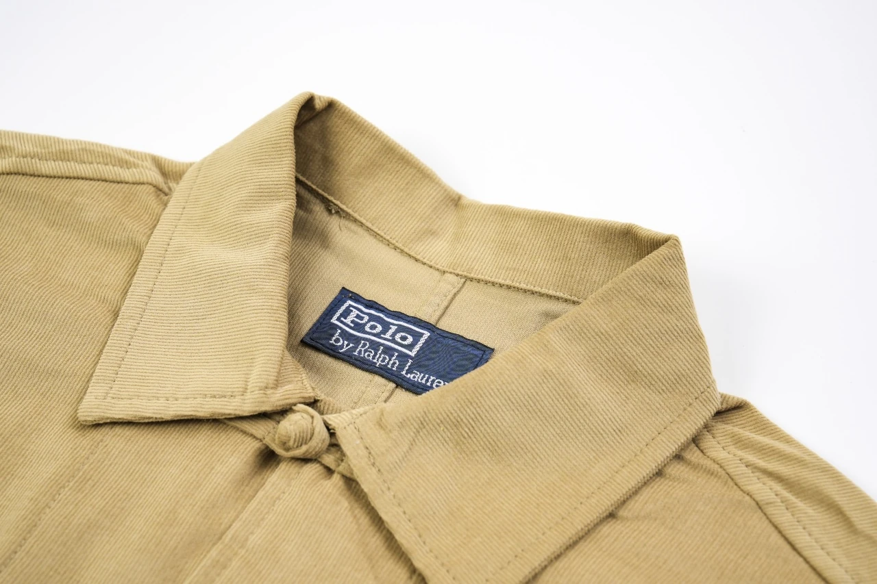 Ralph Lauren Khaki Pony Embroidered Frog Button Jacket product photo from LabelPicks