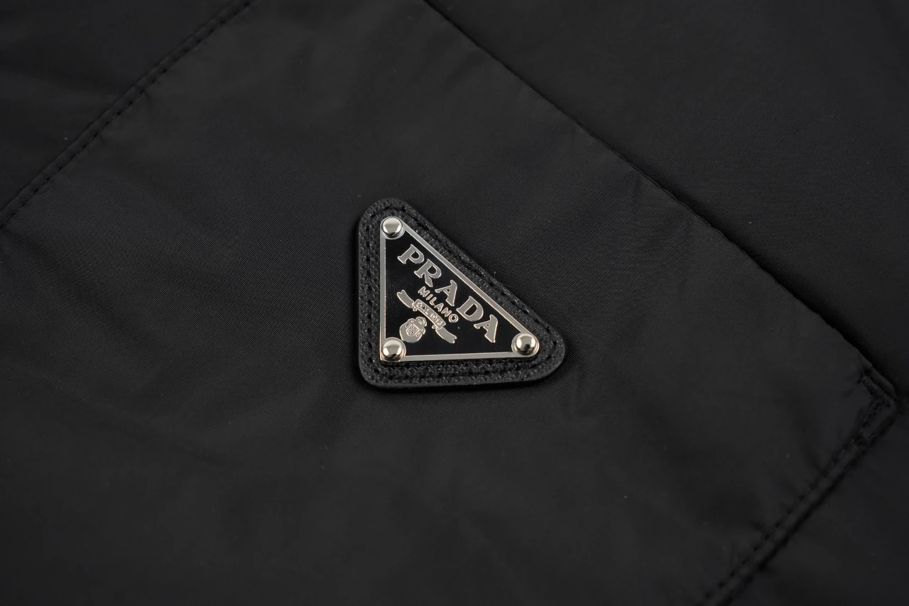 Prada Black Re-Nylon Lightly Padded Jacket product photo from LabelPicks