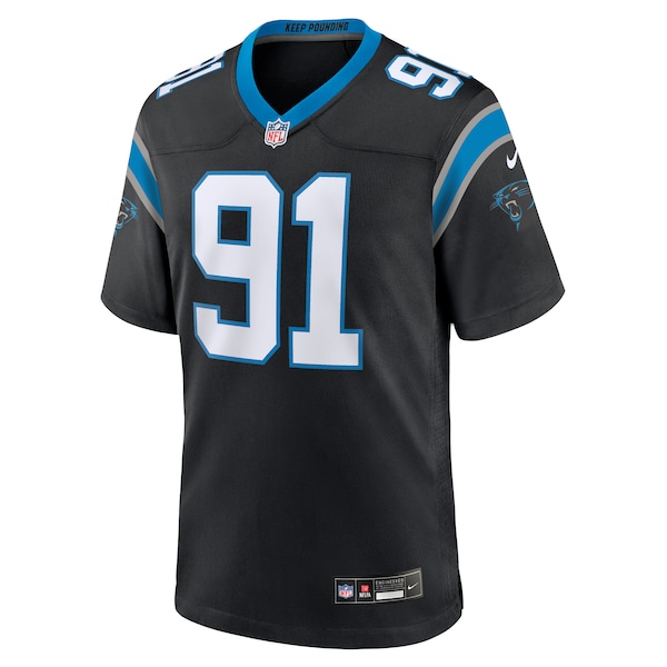 Nick Thurman Carolina Panthers Nike Team Game Jersey -  Black