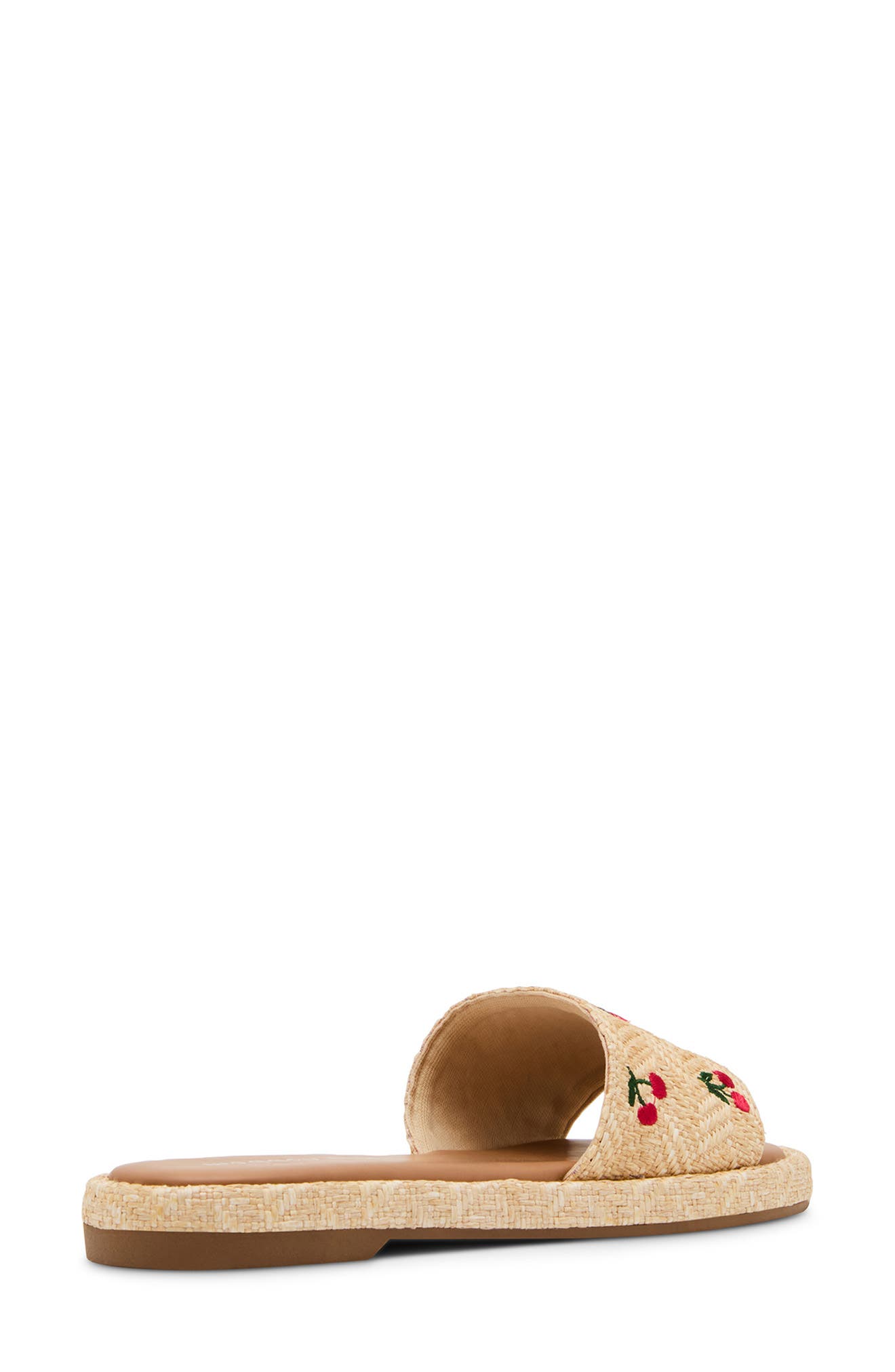 Madden Girl Addie Embroidered Slide Sandal