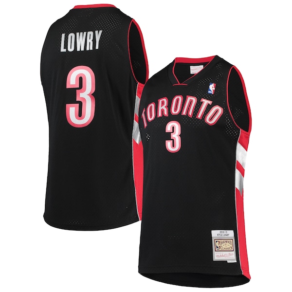 Kyle Lowry Toronto Raptors 2001/02 Hardwood Classics Swingman Jersey - Black
