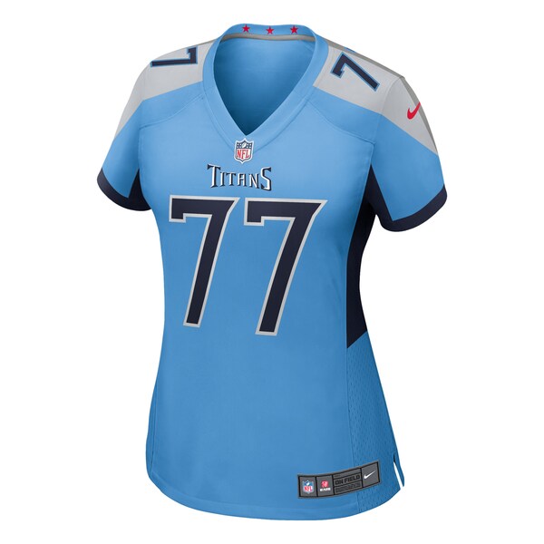 Peter Skoronski Tennessee Titans Nike Women's Team Game Jersey -  Light Blue