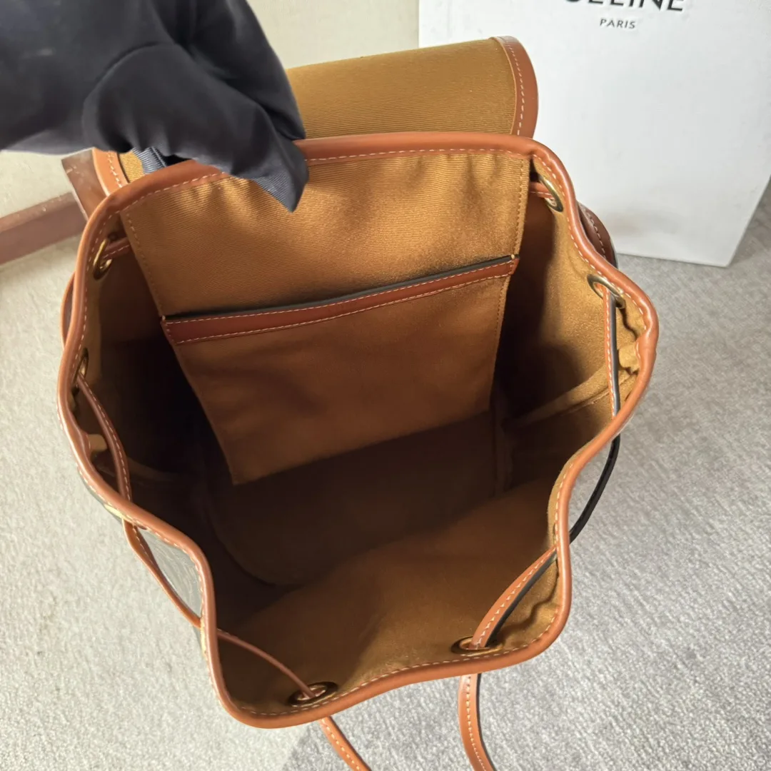 Celine Folco Triomphe Canvas Backpack product photo from LabelPicks