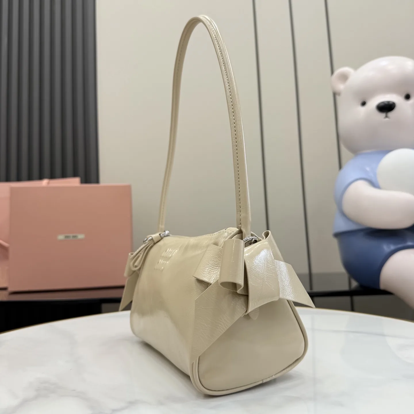 Miu Miu Beige Top Handle Bag product photo from LabelPicks