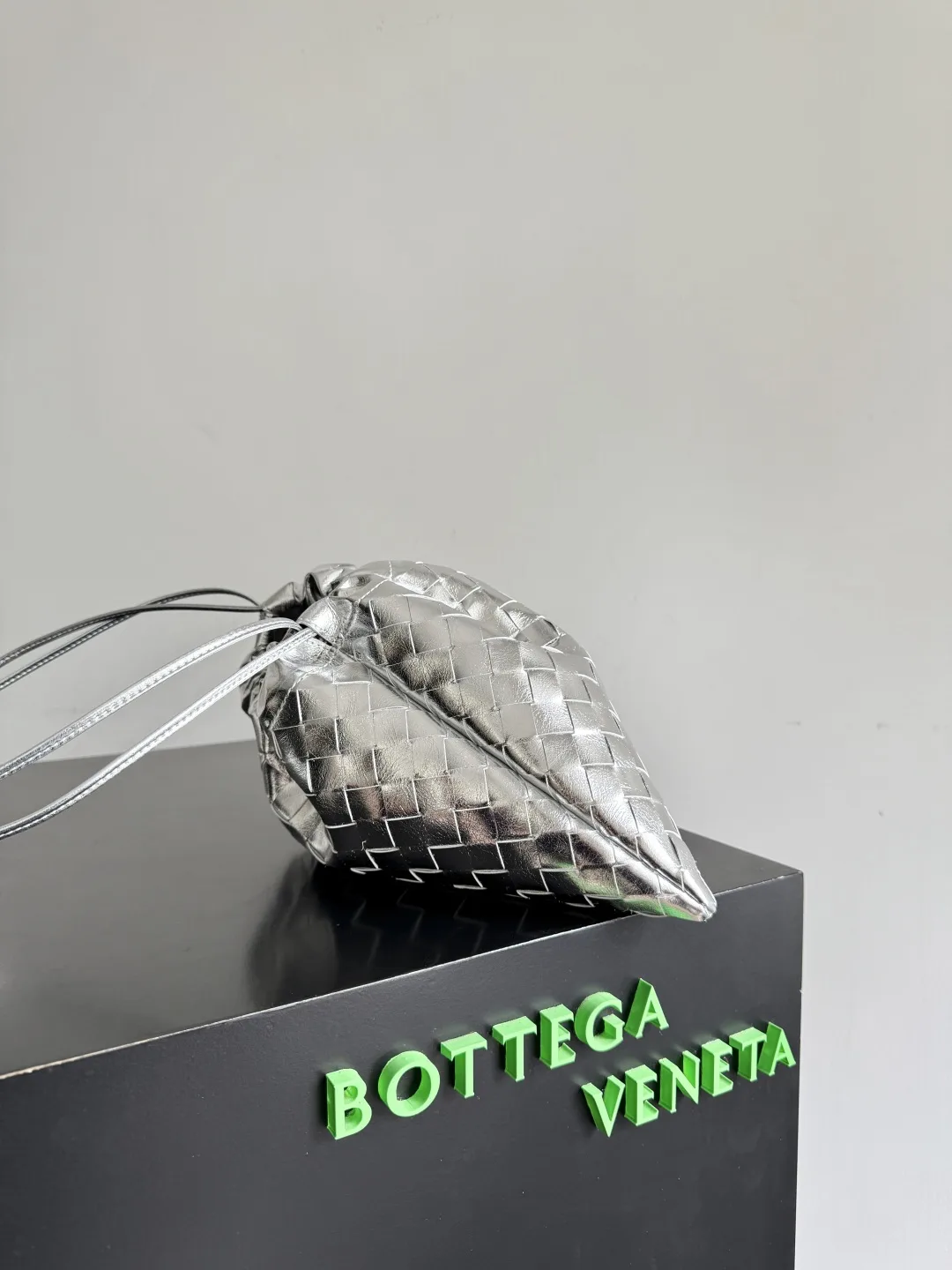Bottega Veneta Dustbag Pink Nylon Shoulder Bag product photo from LabelPicks