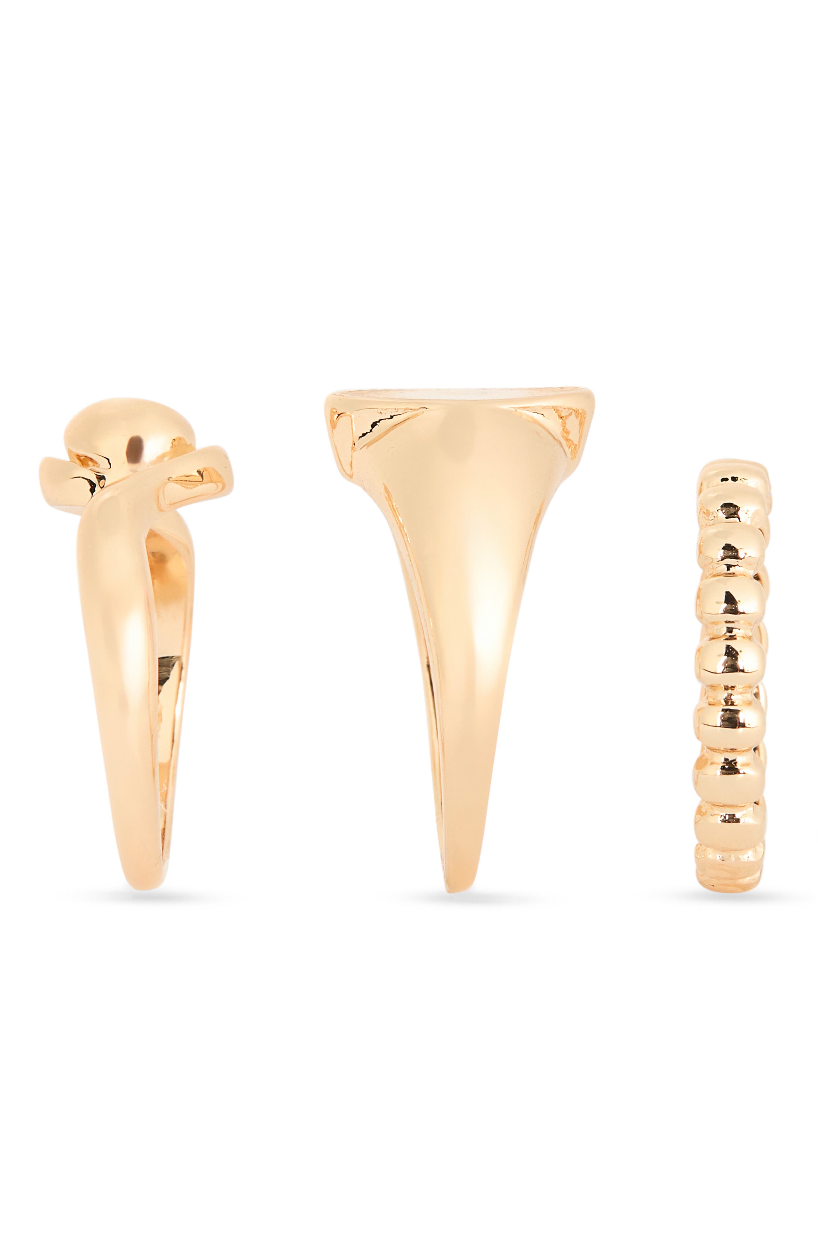 NORDSTROM RACK Set of 3 Rings
