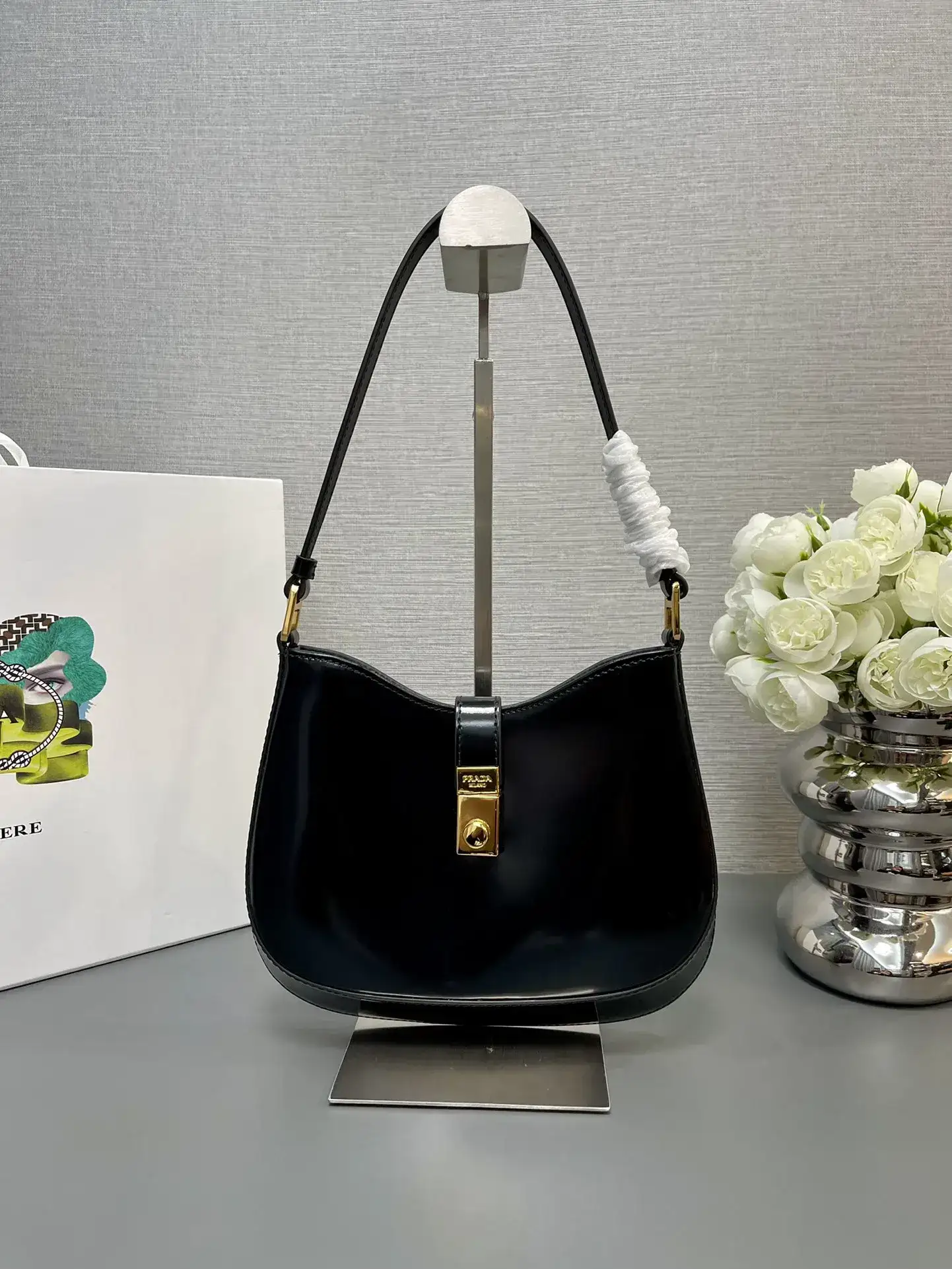 Prada Calfskin Shoulder Bag product photo from LabelPicks