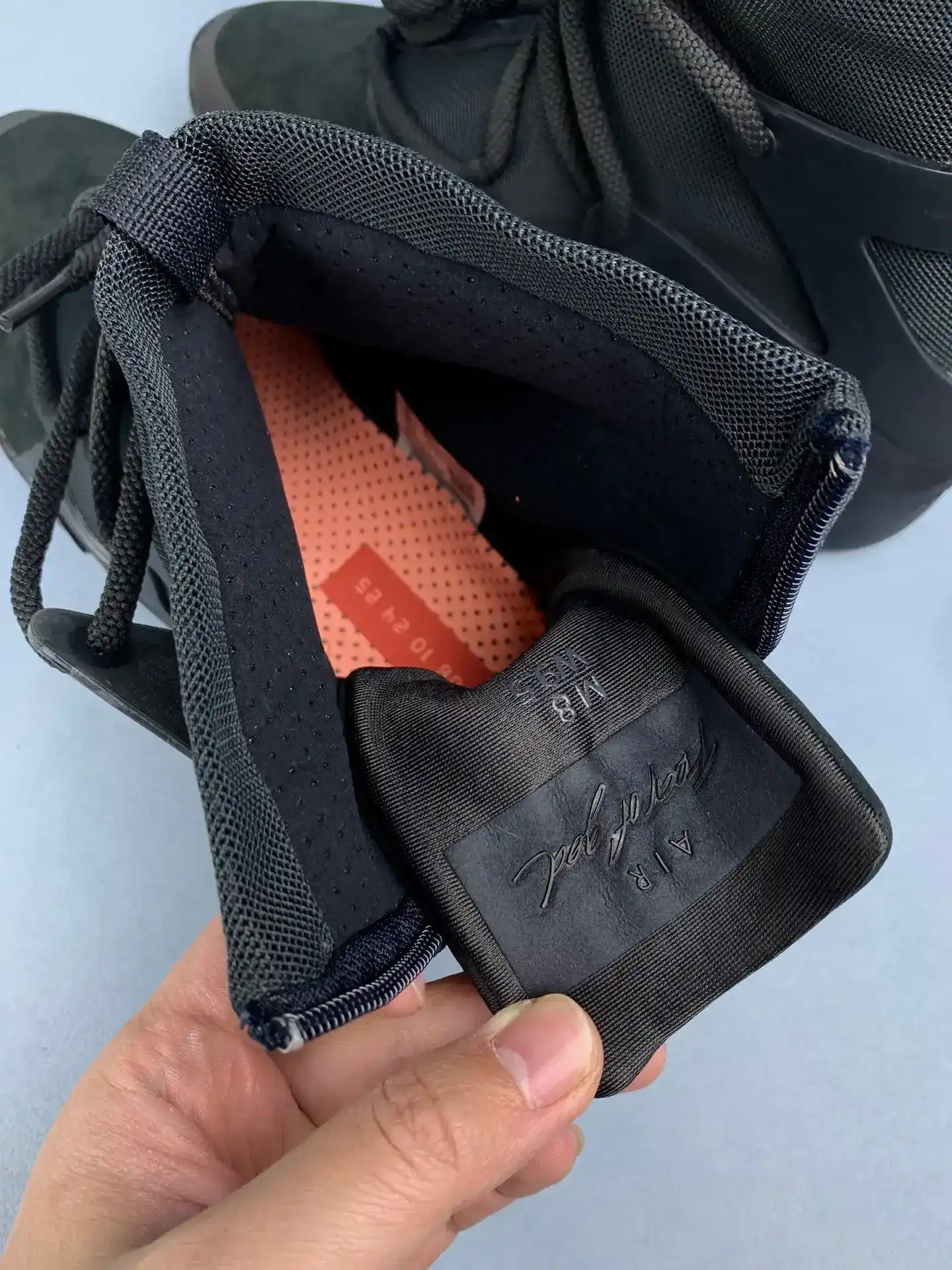 Nike Air Fear of God 1 “Off Noir” - Off Noir/Off Noir product photo from LabelPicks