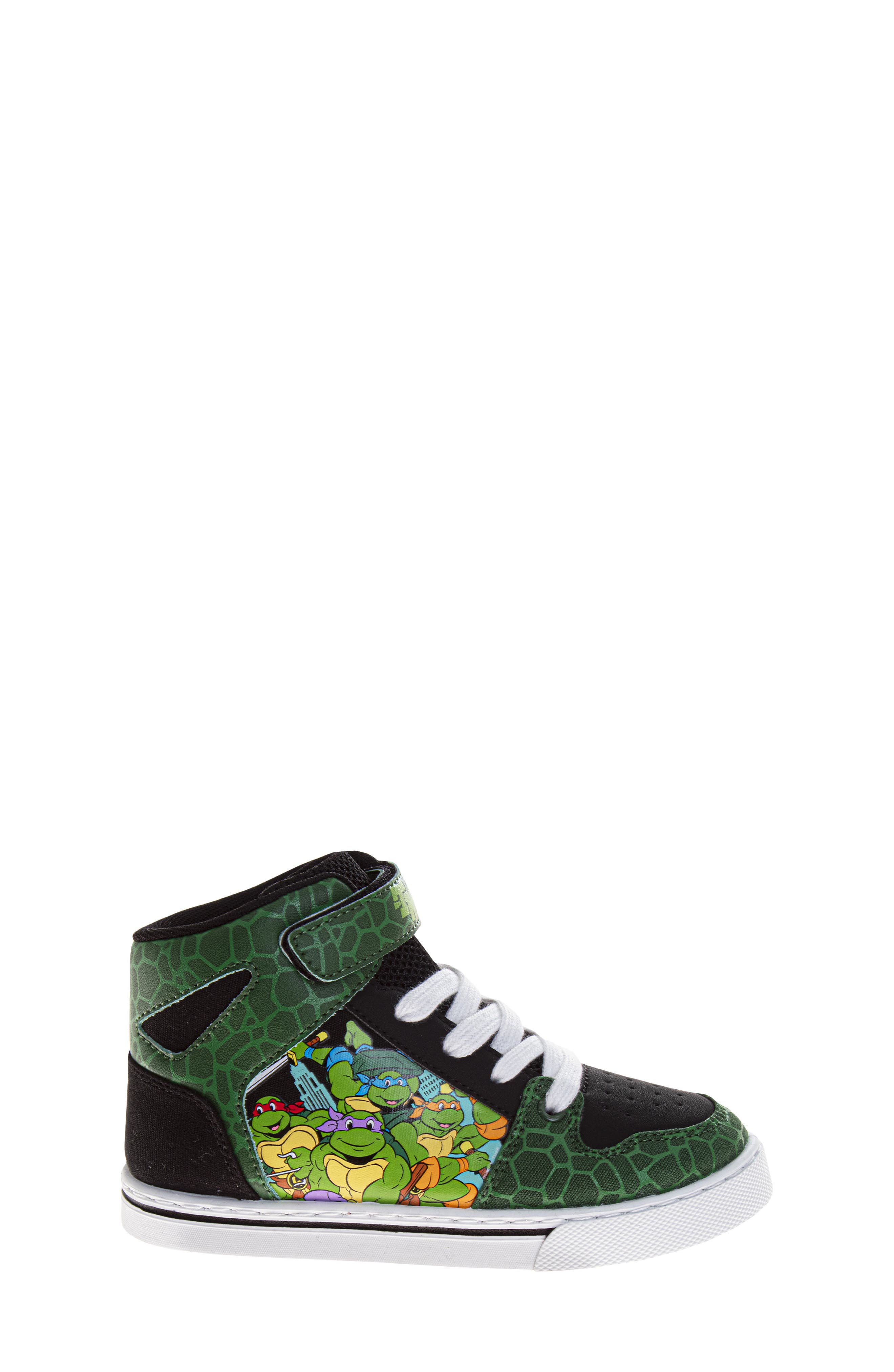 JOSMO Kids' Teenage Mutant Ninja Turtles High Top Canvas Sneaker