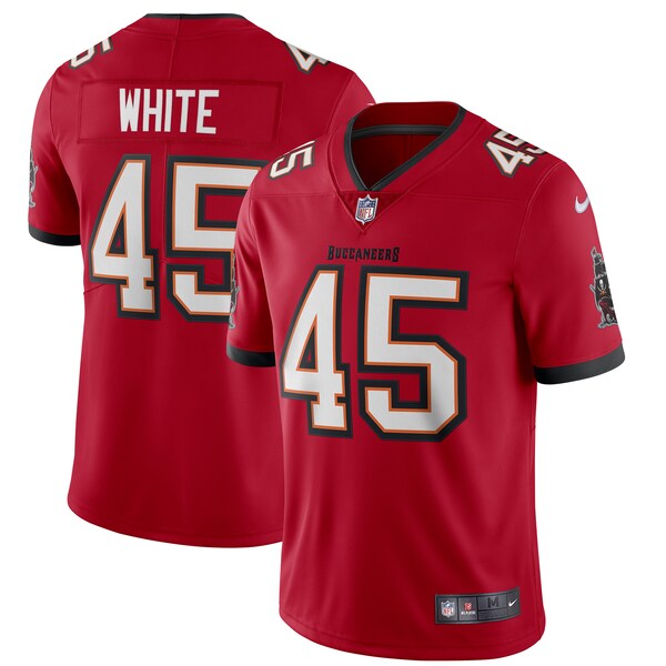 Devin White Tampa Bay Buccaneers Nike Vapor Limited Jersey - Red/Pewter