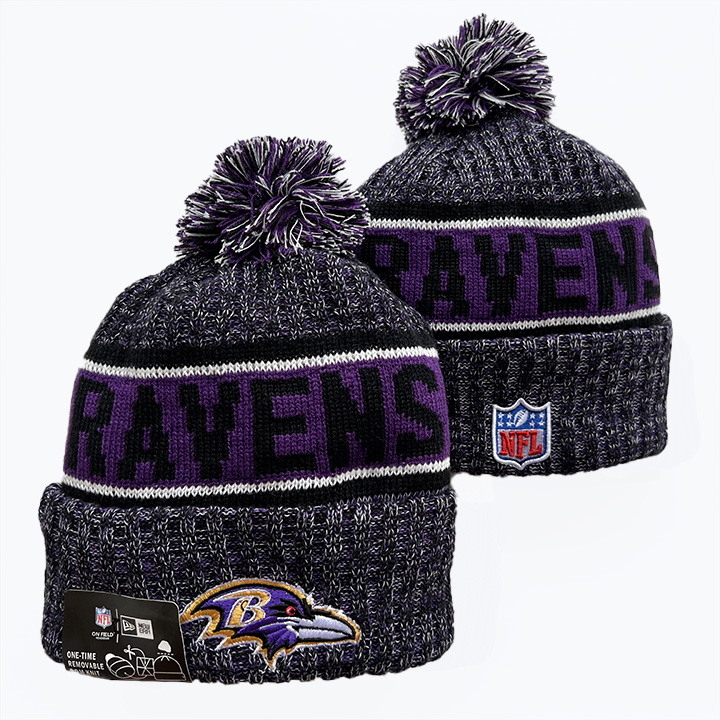 BALTIMORE RAVENS KNIT HAT