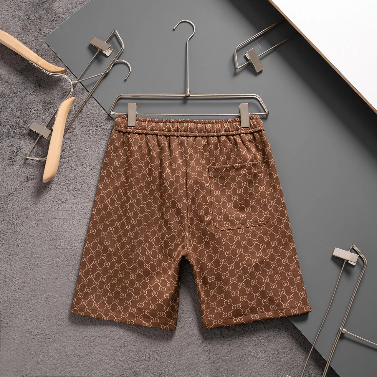 Casual drawstring shorts