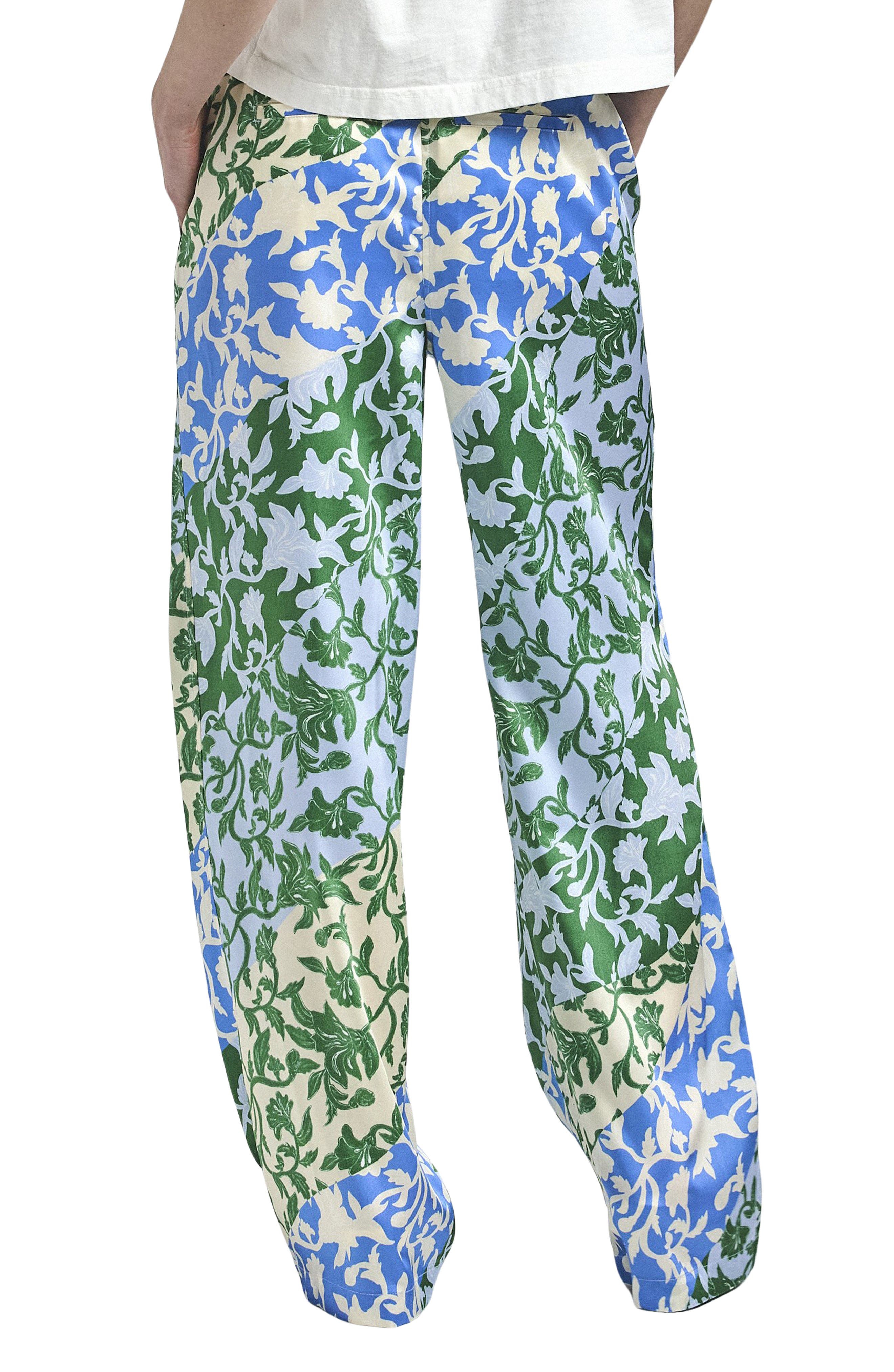 Derek Lam 10 Crosby Aurely Draped Wide Leg Pants