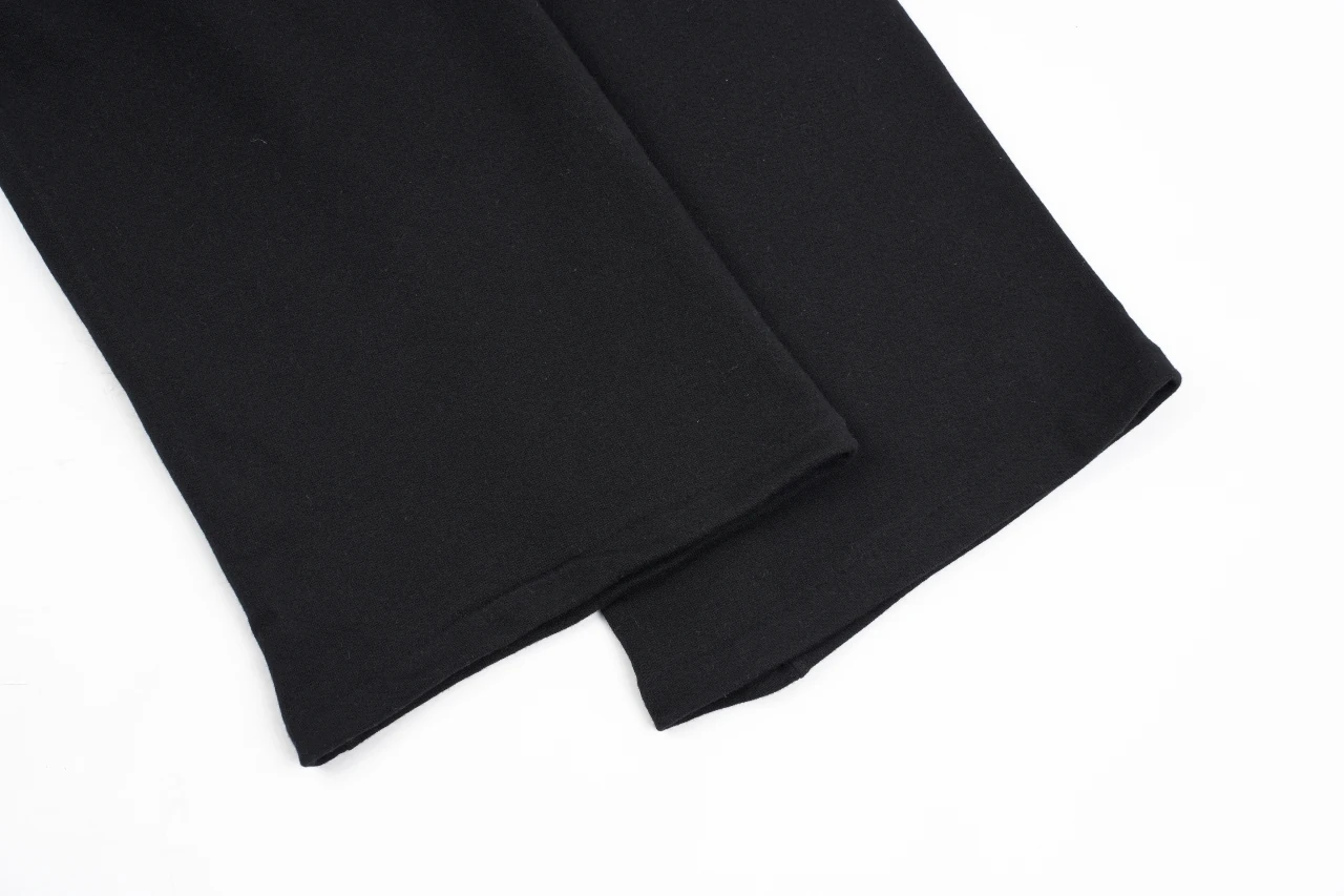 Chrome Hearts Black Flocked Relaxed Straight Pants product photo from LabelPicks