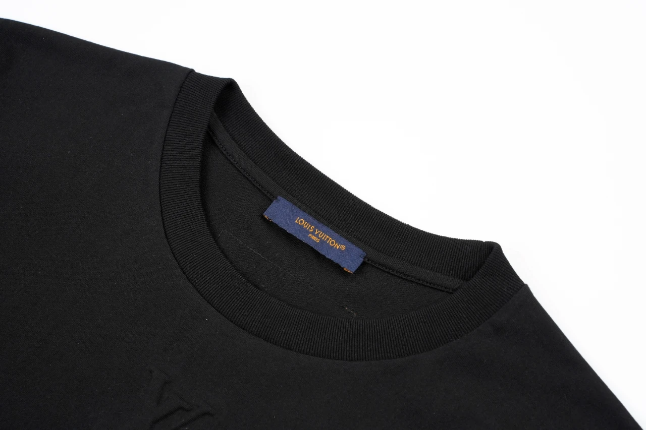 Louis Vuitton Black Embossed T-Shirt product photo from LabelPicks