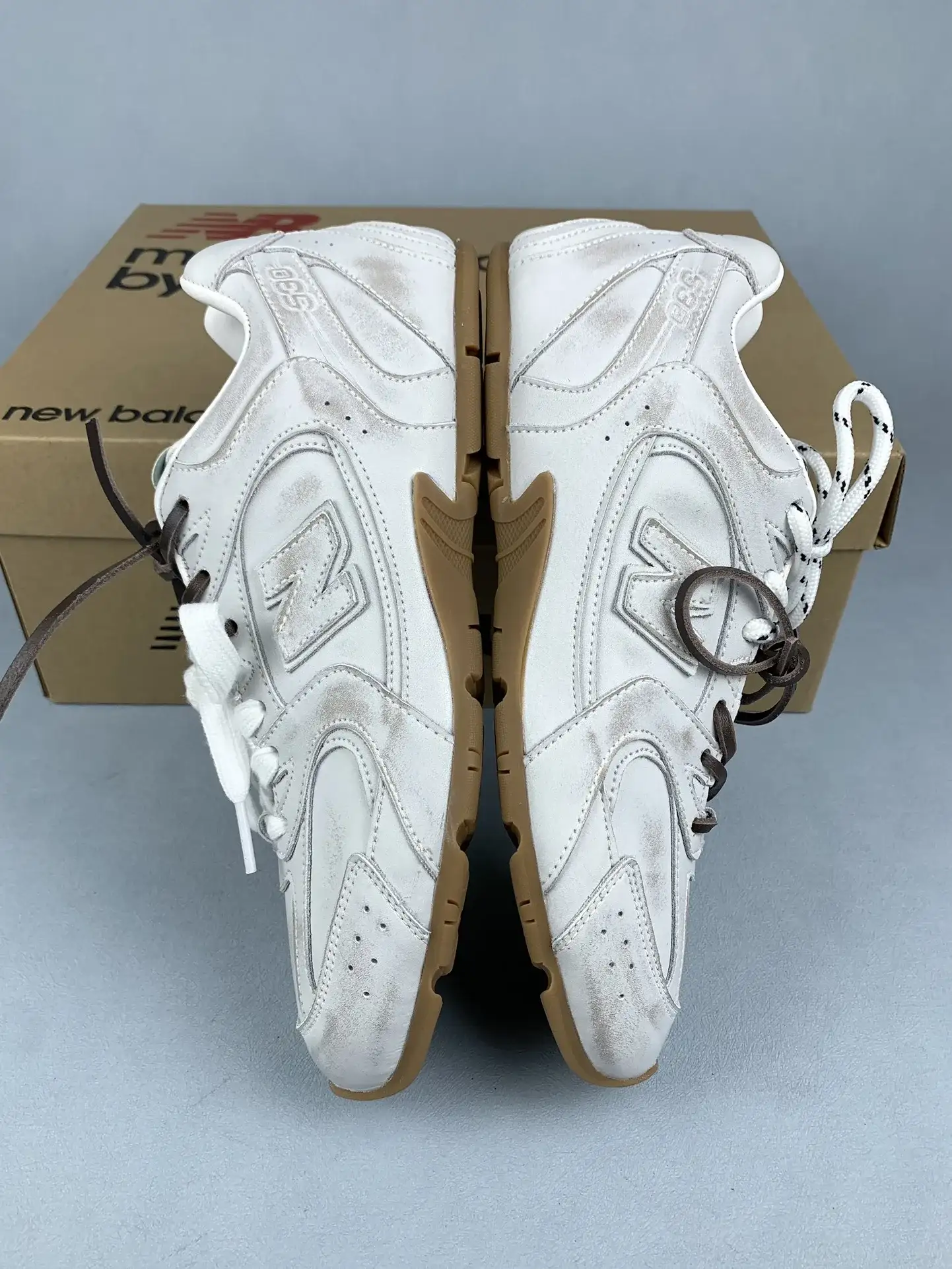 New Balance X Miu Miu 530 leather sneakers product photo from LabelPicks