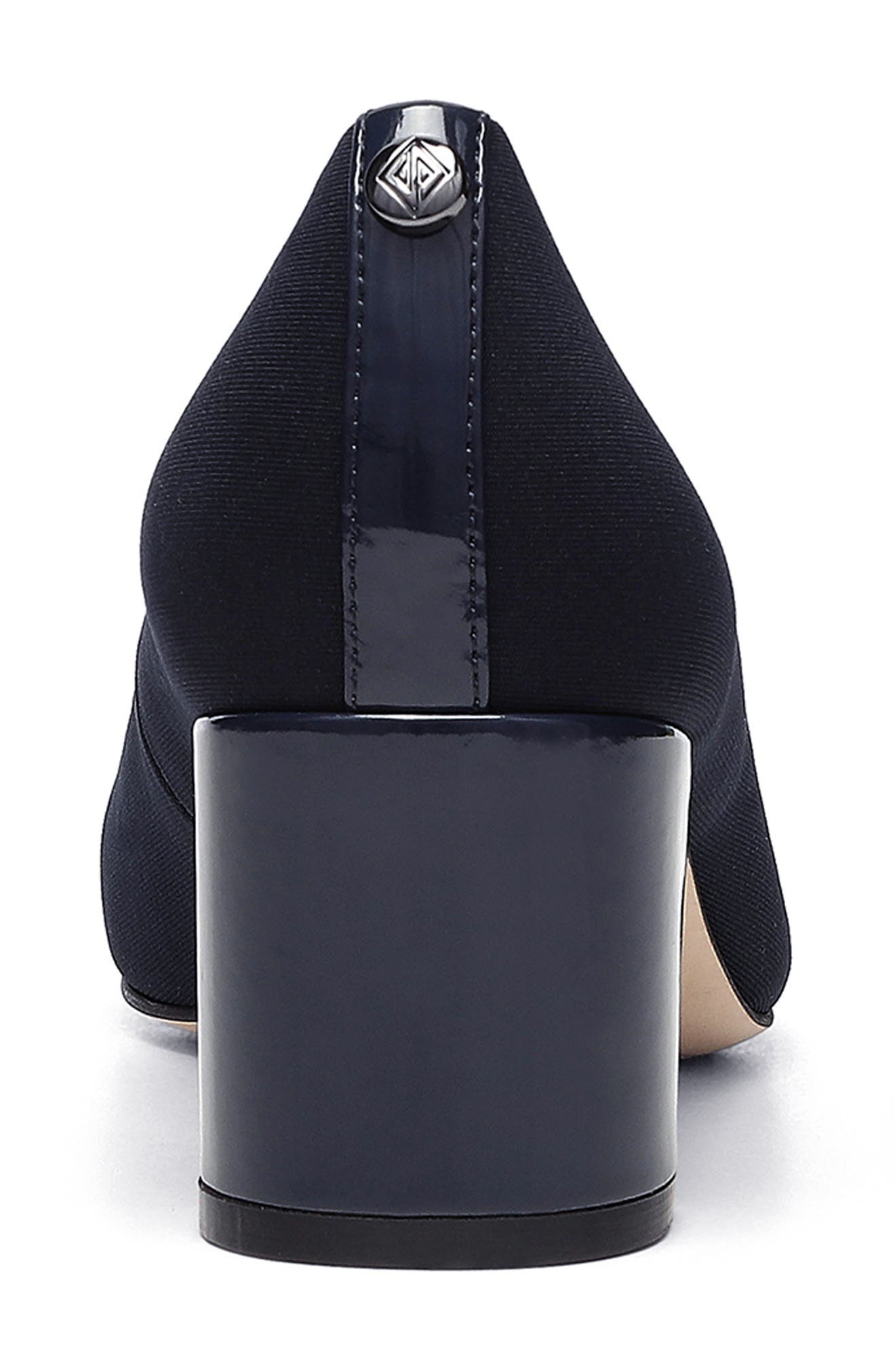 Donald Pliner Stephanid Pointed Toe Block Heel Pump
