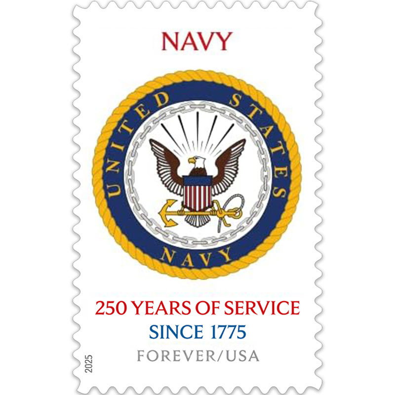U.S. Navy 250th Stamps