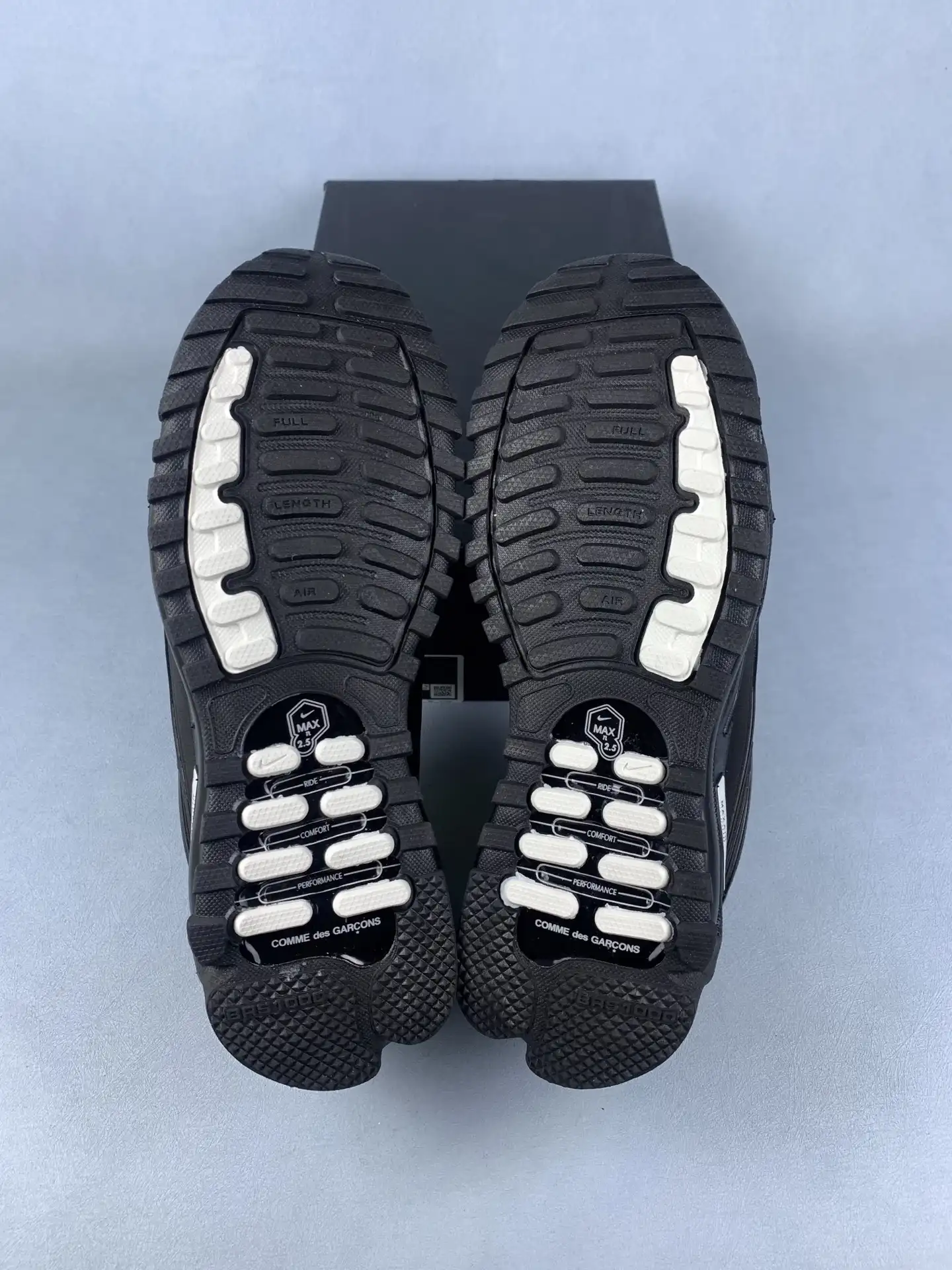 Comme des Garçons Homme Plus x Nike Air Max TL 2.5 “Black” - Black/Black/White product photo from LabelPicks