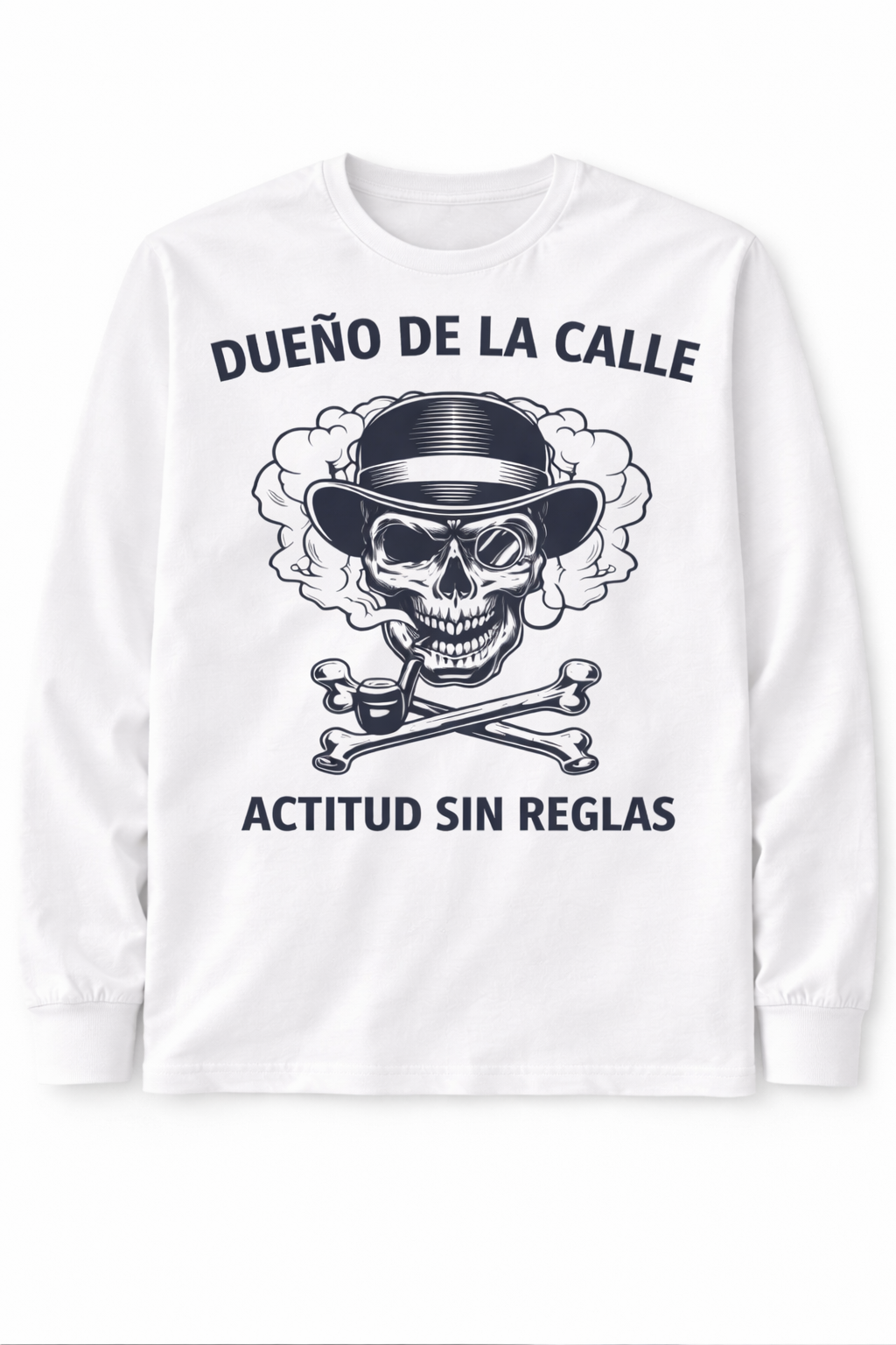 Remera Calavera Gentleman | Estilo Callejero y Actitud Sin Reglas