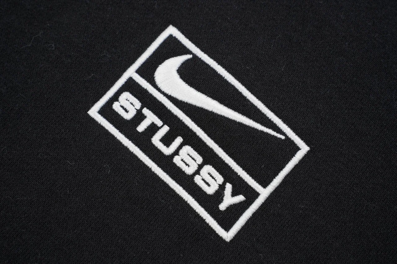 Nike Black Embroidered Logo Crewneck Sweatshirt product photo from LabelPicks